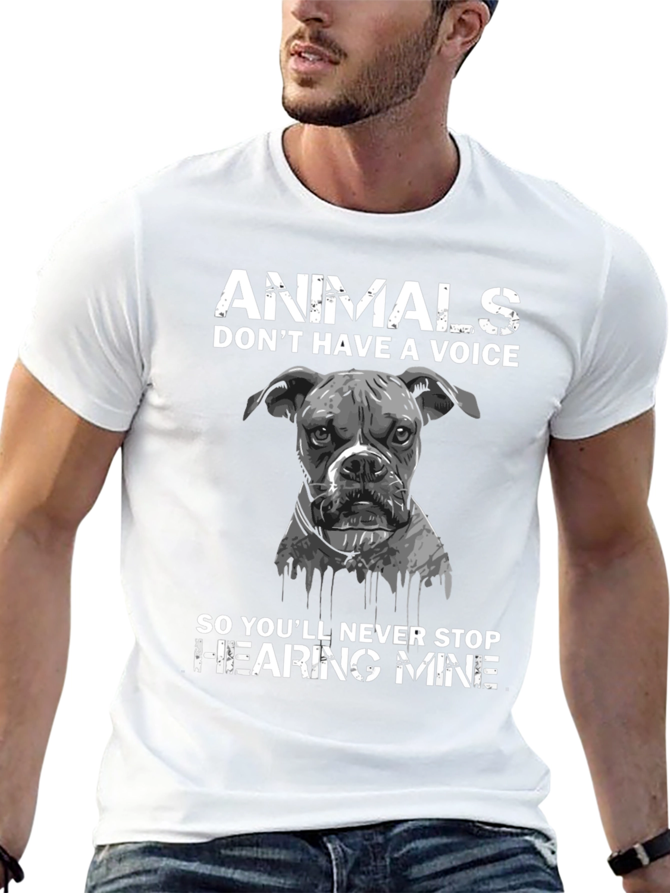 Animals Dont Have a Voice T-Shirt