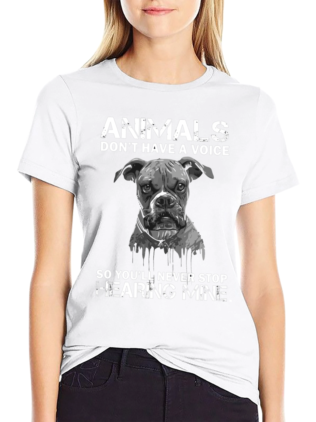 Animals Dont Have a Voice T-Shirt