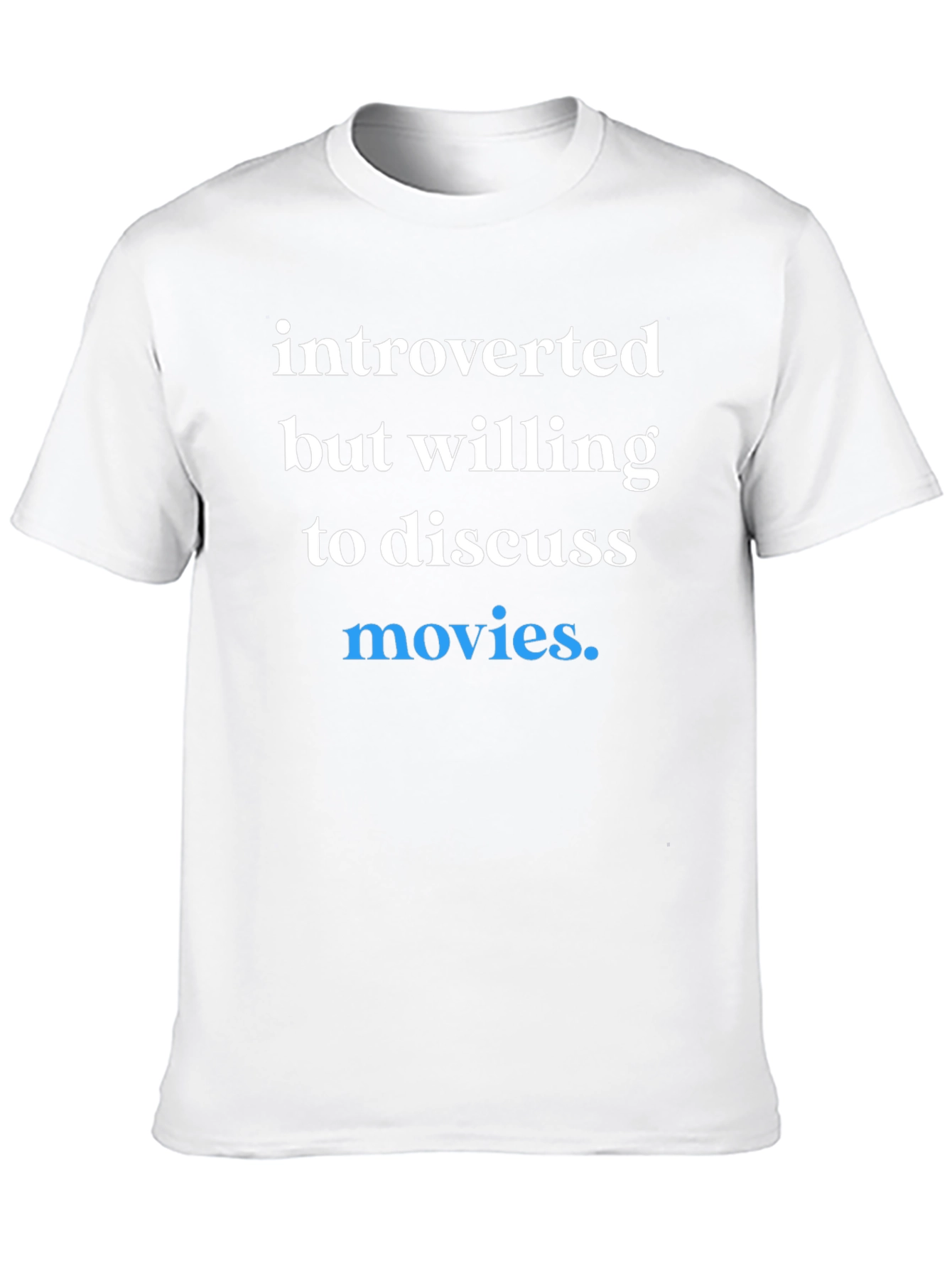 Introverted Movie Lover T-Shirt