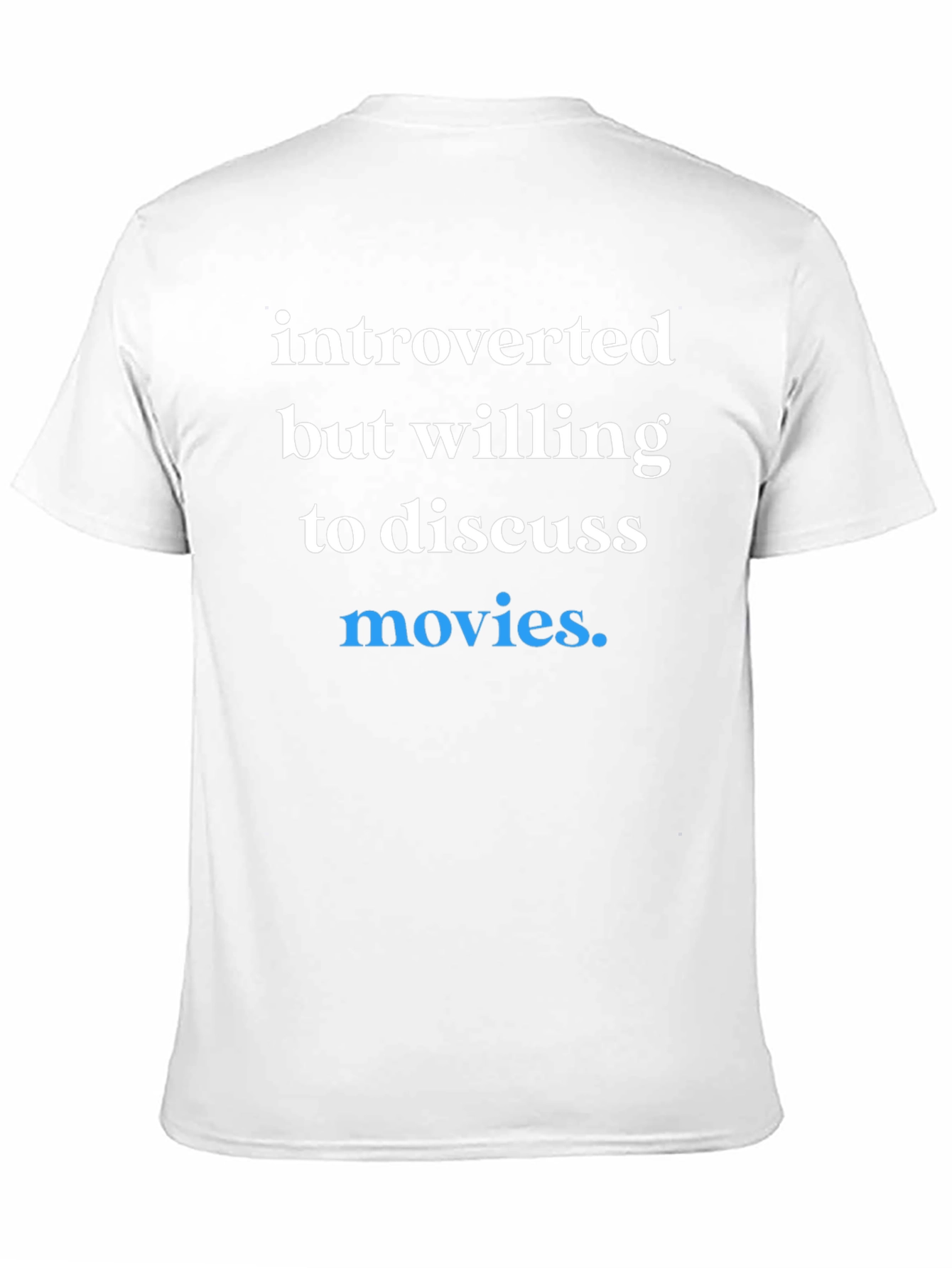 Introverted Movie Lover T-Shirt