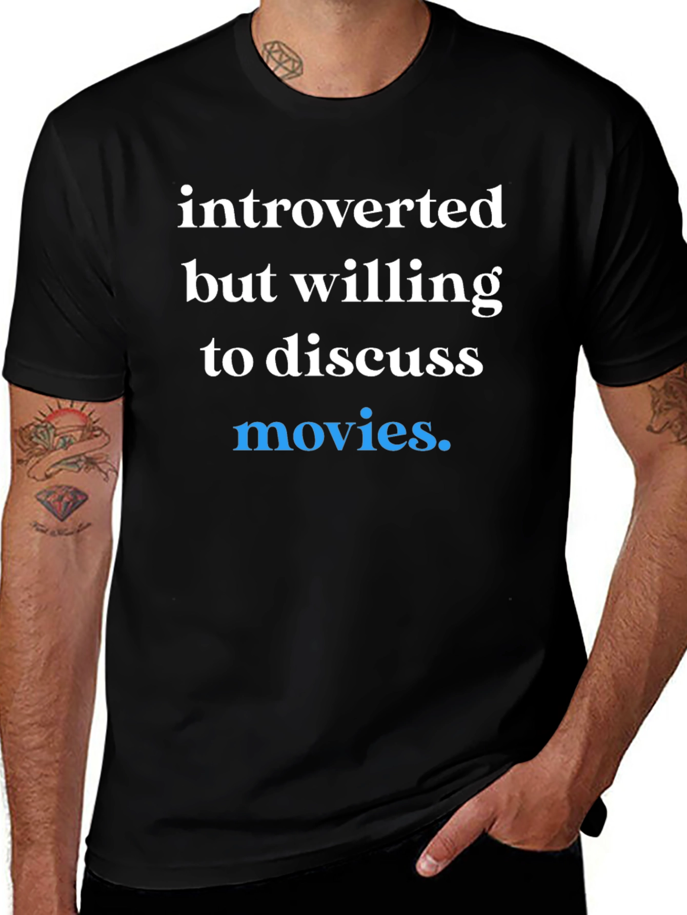 Introverted Movie Lover T-Shirt