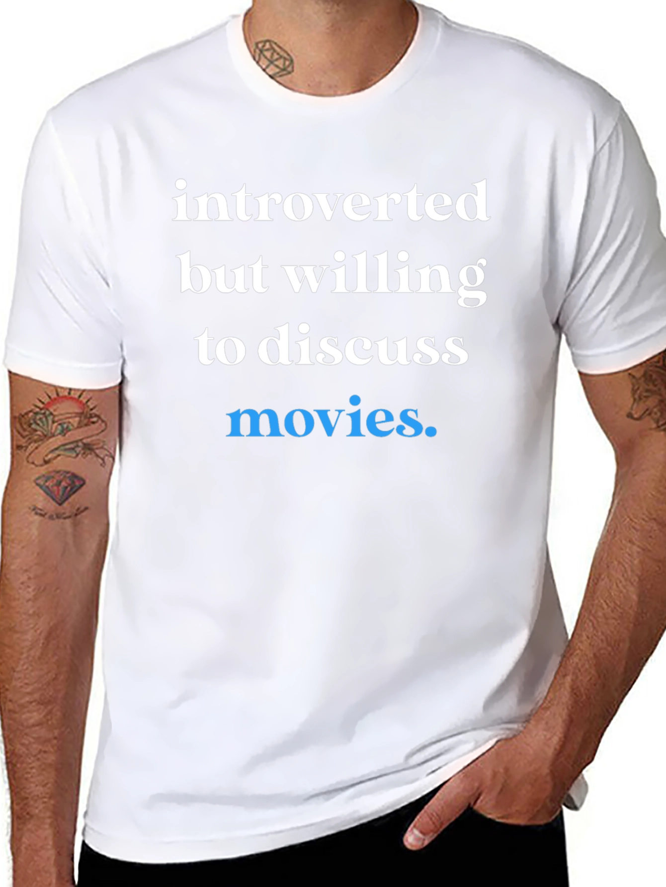 Introverted Movie Lover T-Shirt
