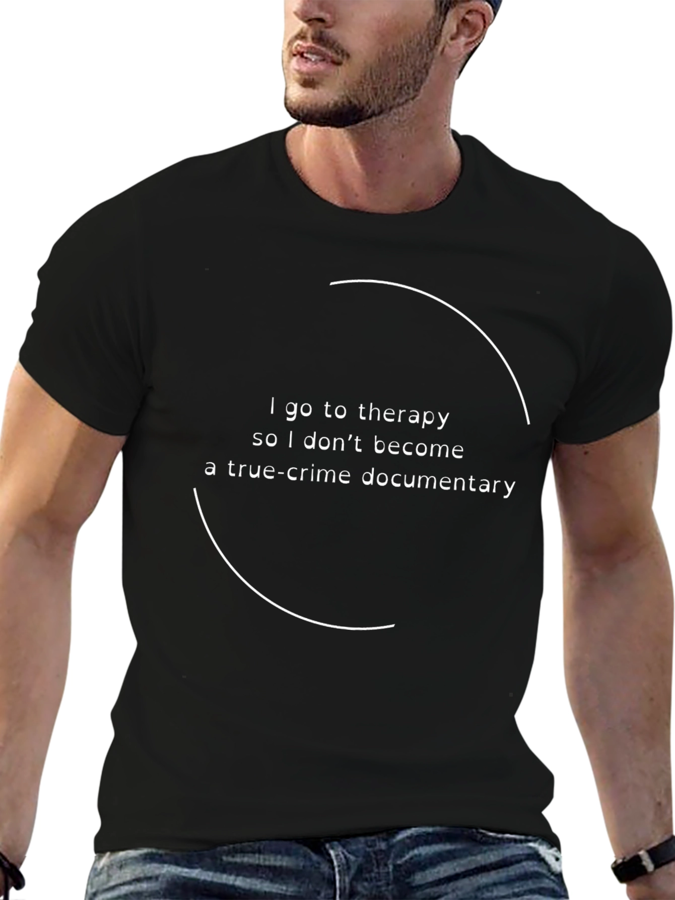 Therapy True Crime Documentary Funny T-Shirt