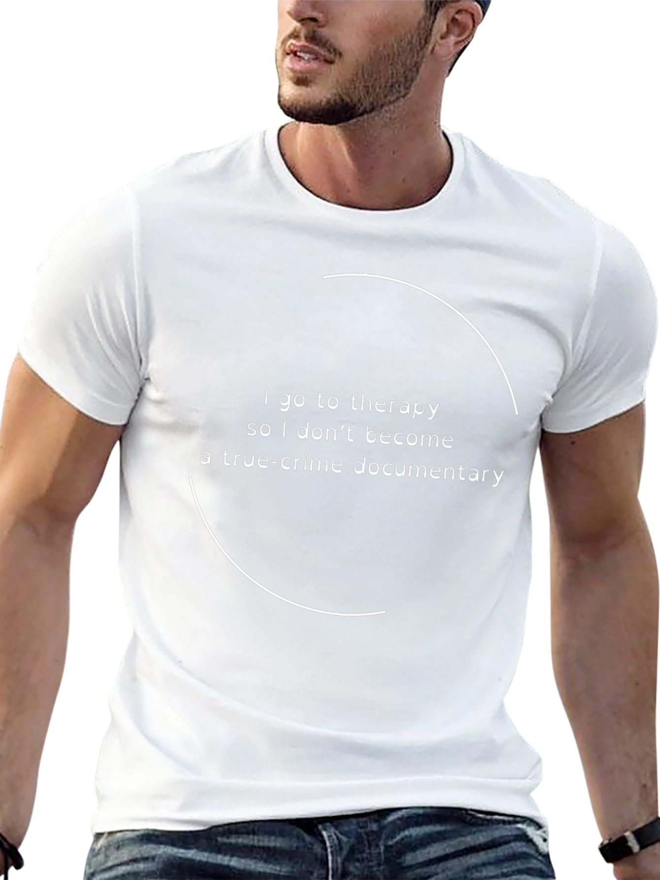 Therapy True Crime Documentary Funny T-Shirt