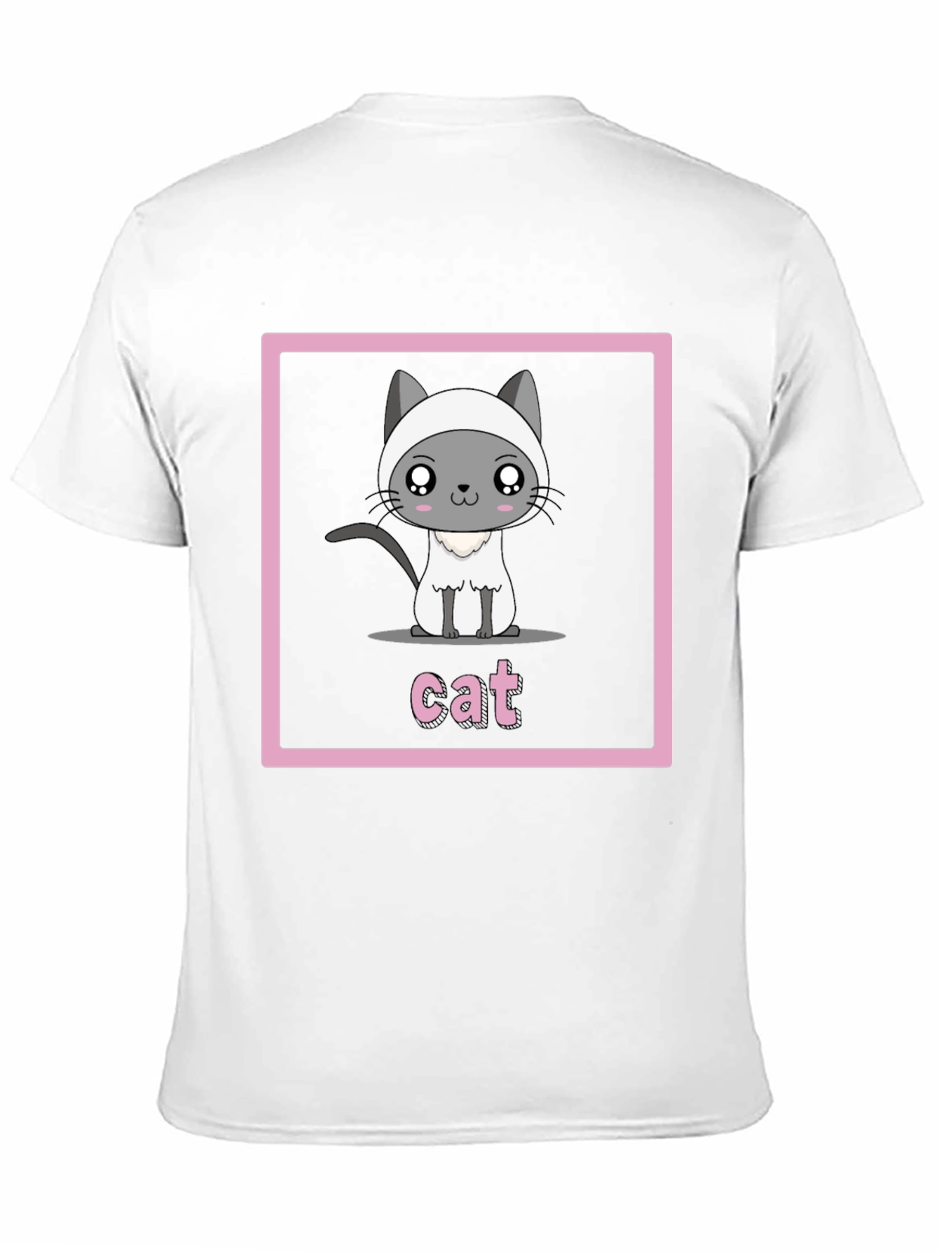 Cute Cartoon Cat T-Shirt
