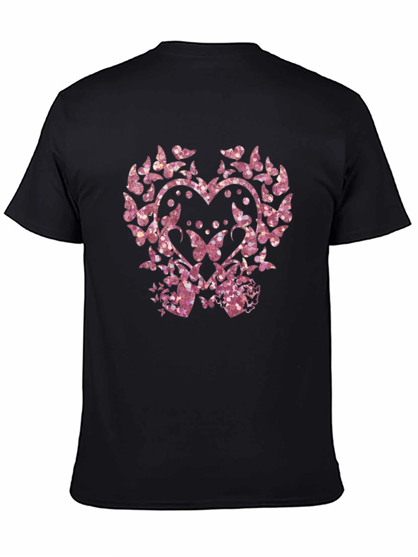 Butterfly Heart Graphic T-Shirt - Stylish & Unique
