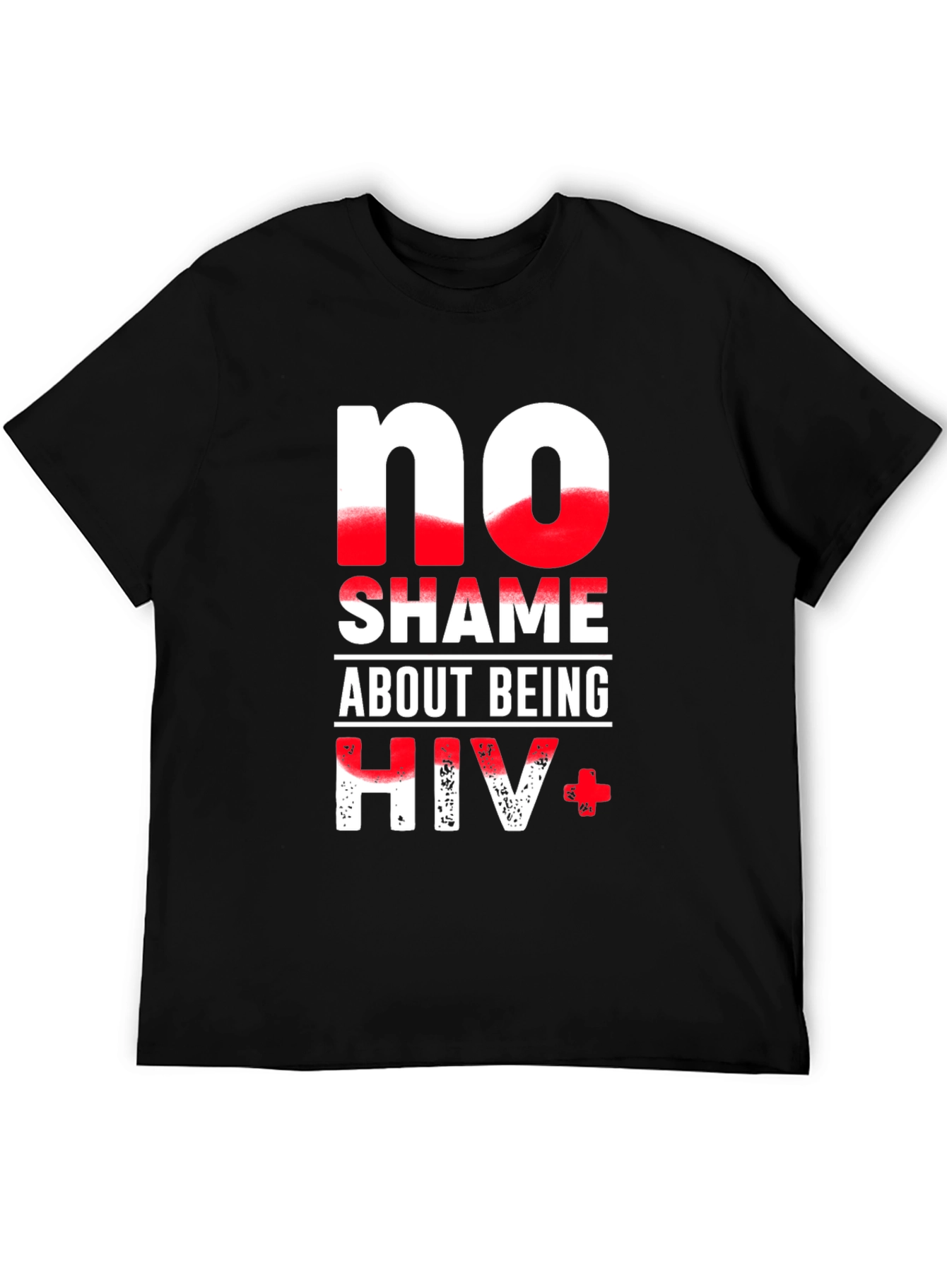 No Shame About Being HIV+ Graphic T-Shirt