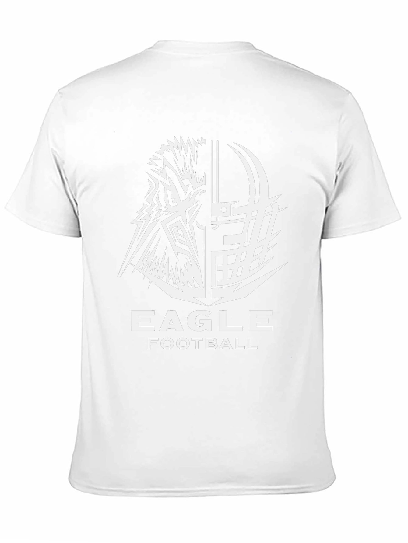 Eagle Football Graphic Tee - Black
