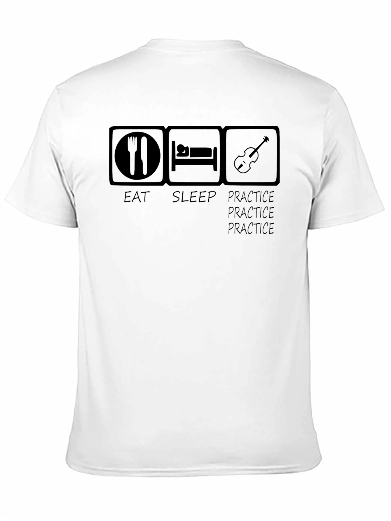 Eat Sleep Practice T-Shirt Musician Gift