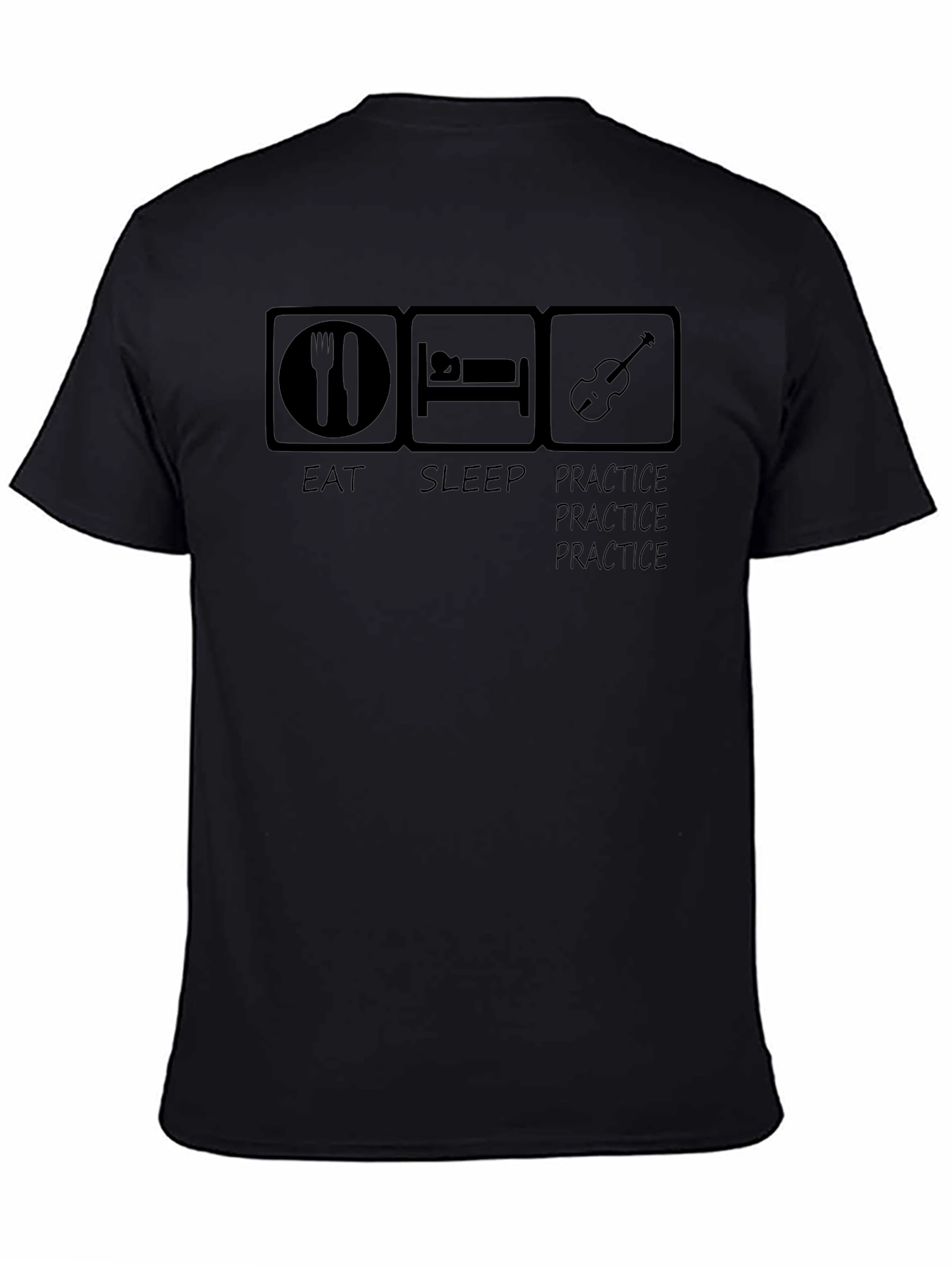 Eat Sleep Practice T-Shirt Musician Gift