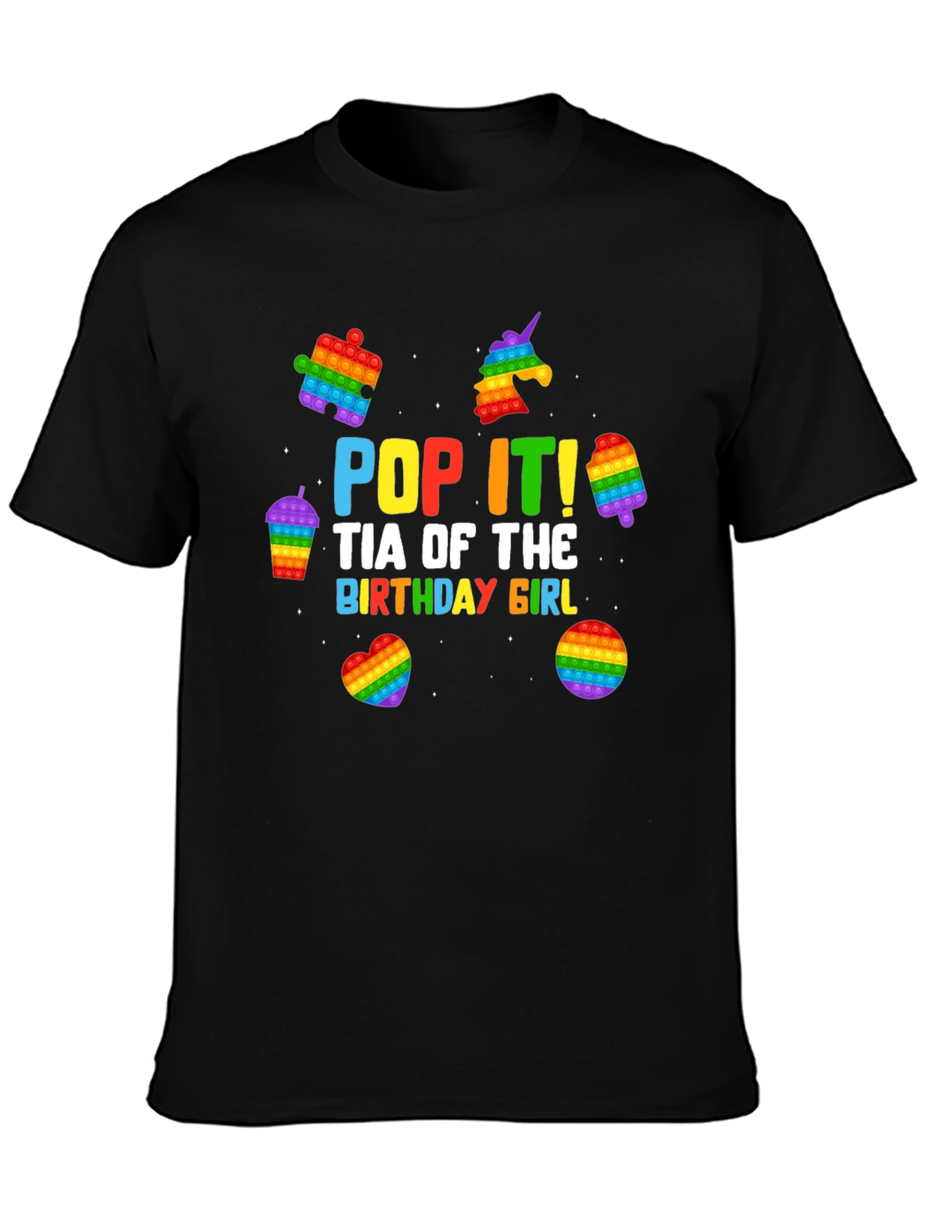 Pop It Birthday Girl Tee
