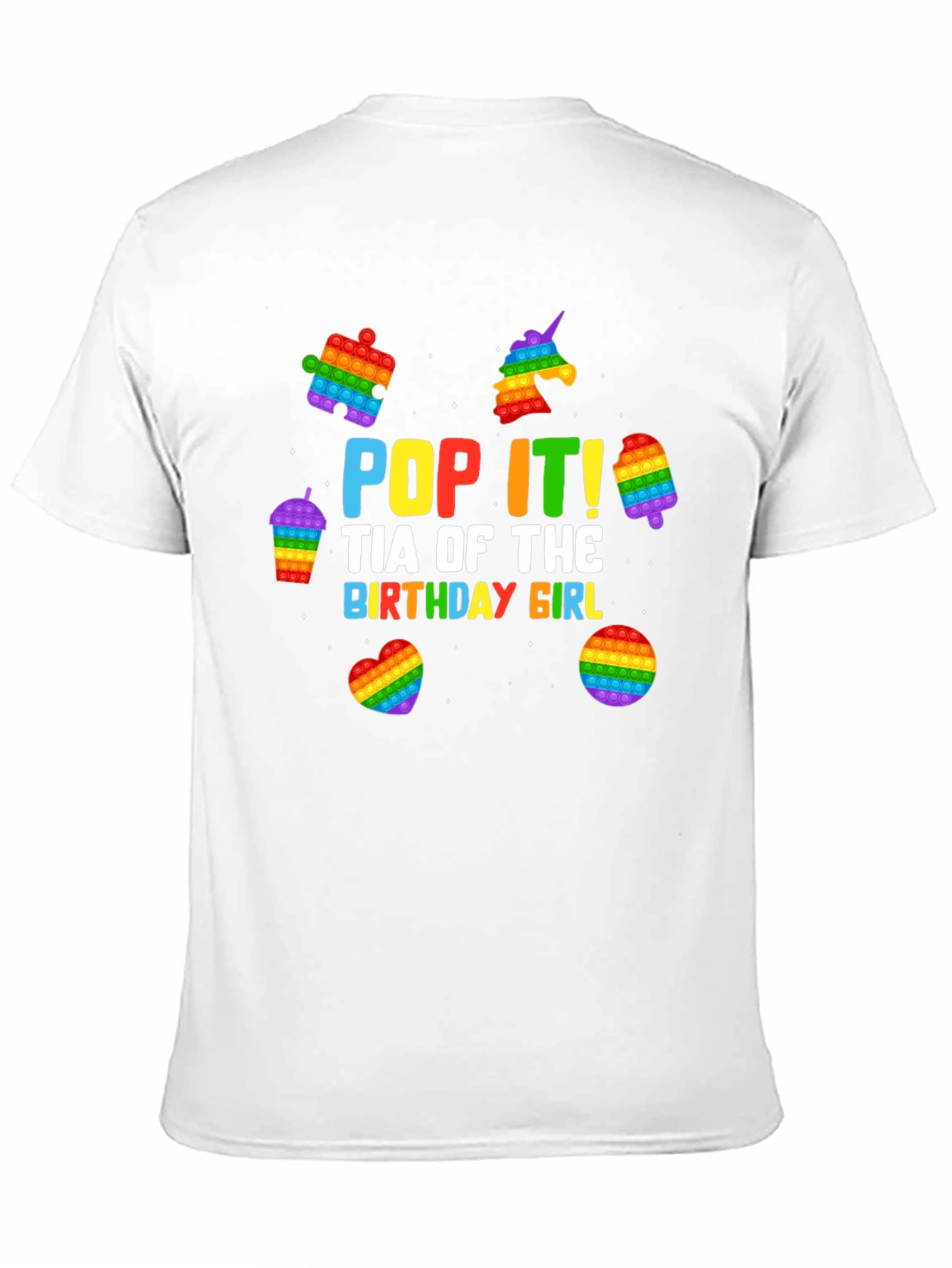 Pop It Birthday Girl Tee