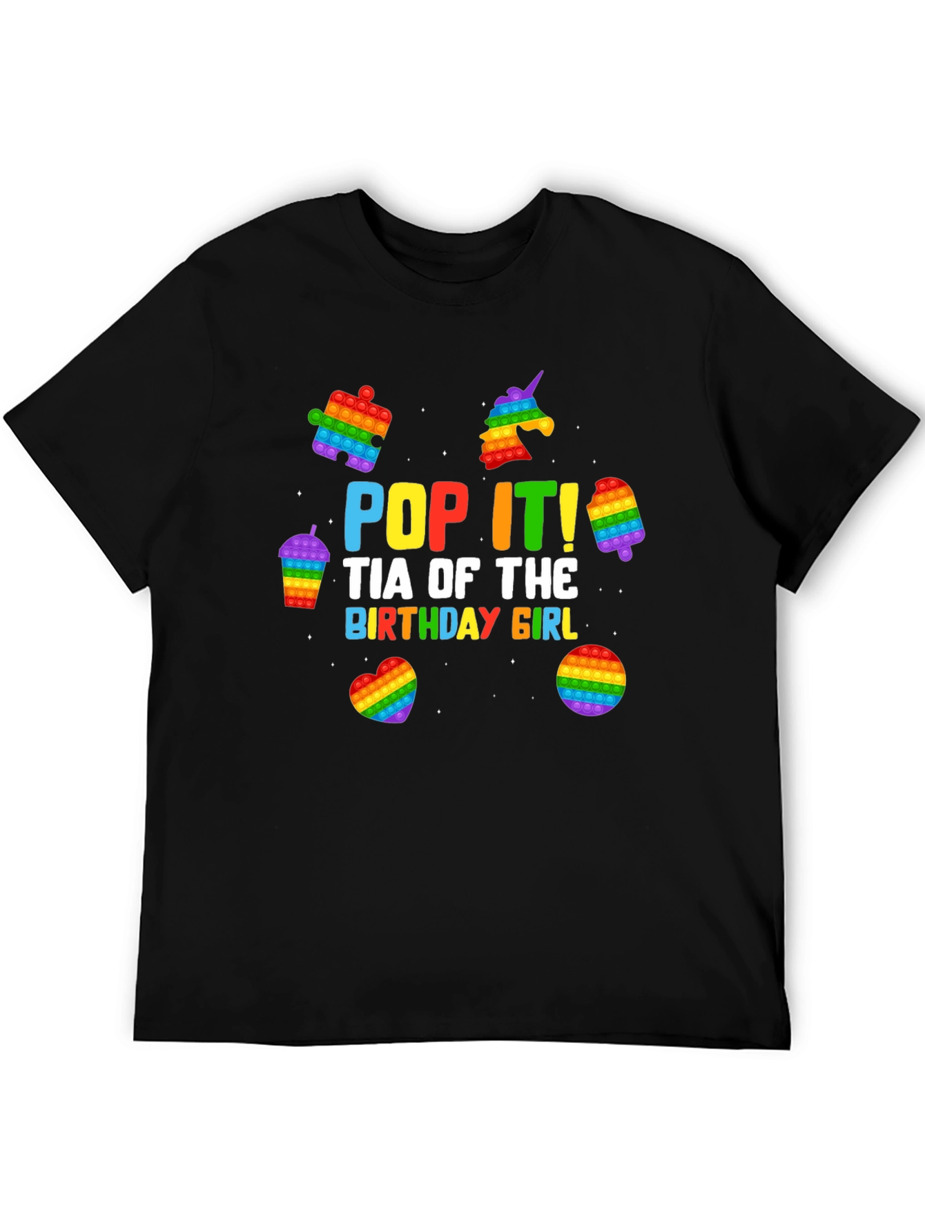 Pop It Birthday Girl Tee