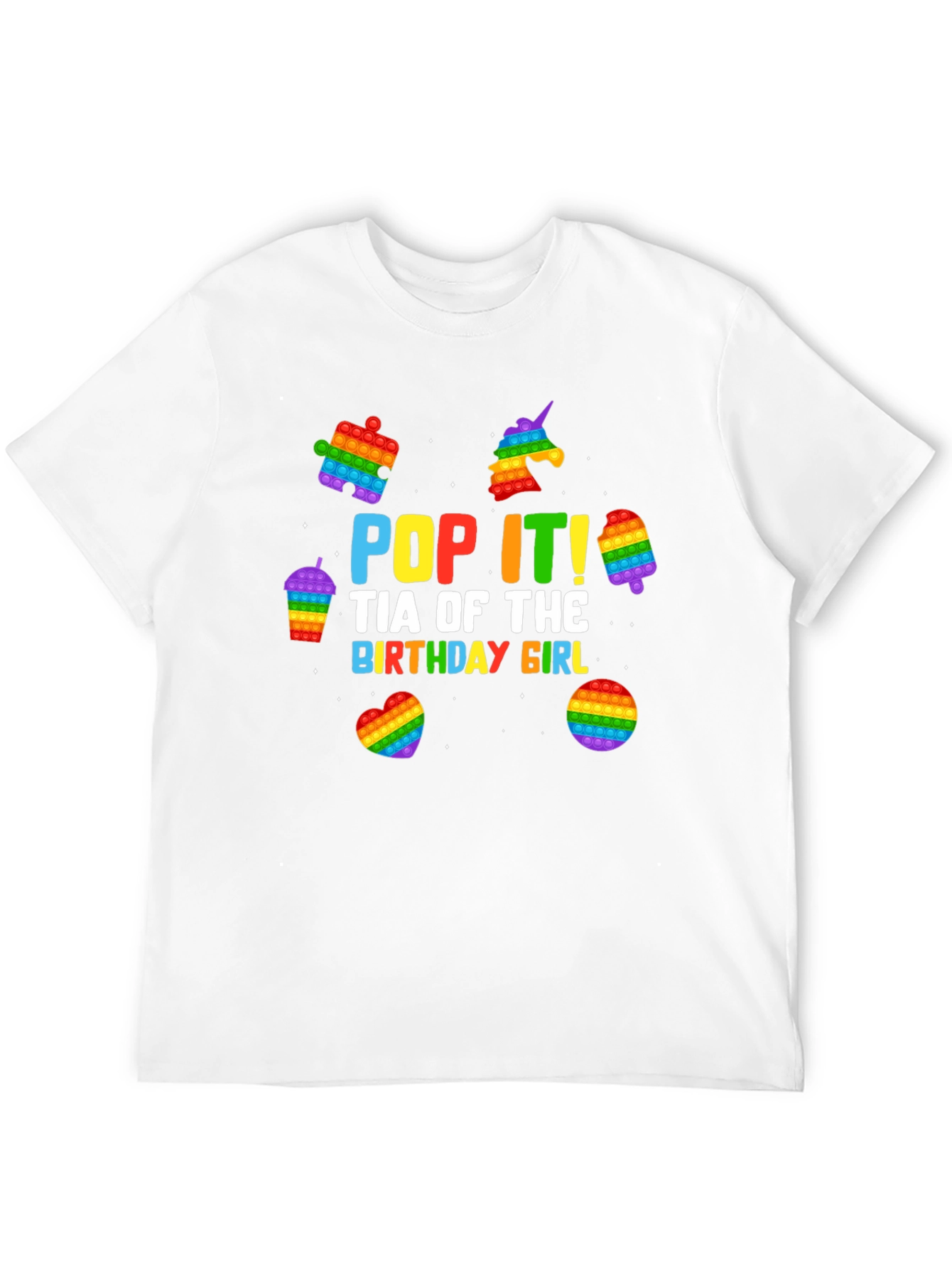 Pop It Birthday Girl Tee