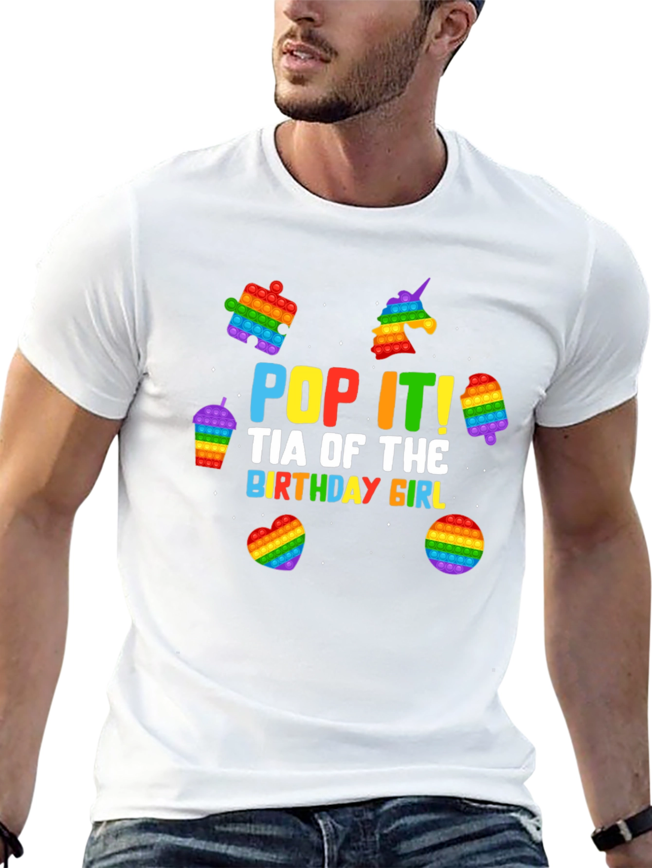 Pop It Birthday Girl Tee
