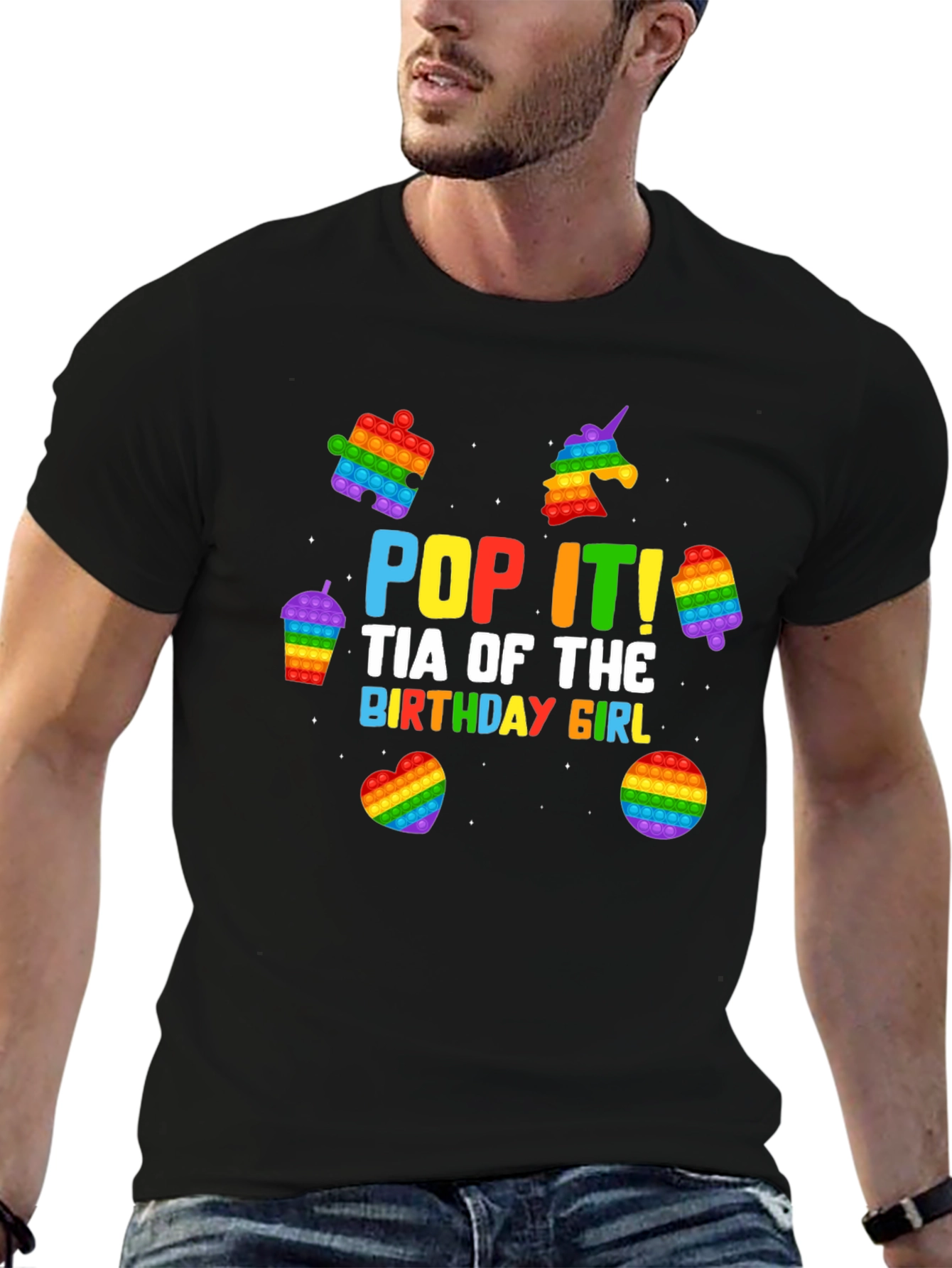 Pop It Birthday Girl Tee
