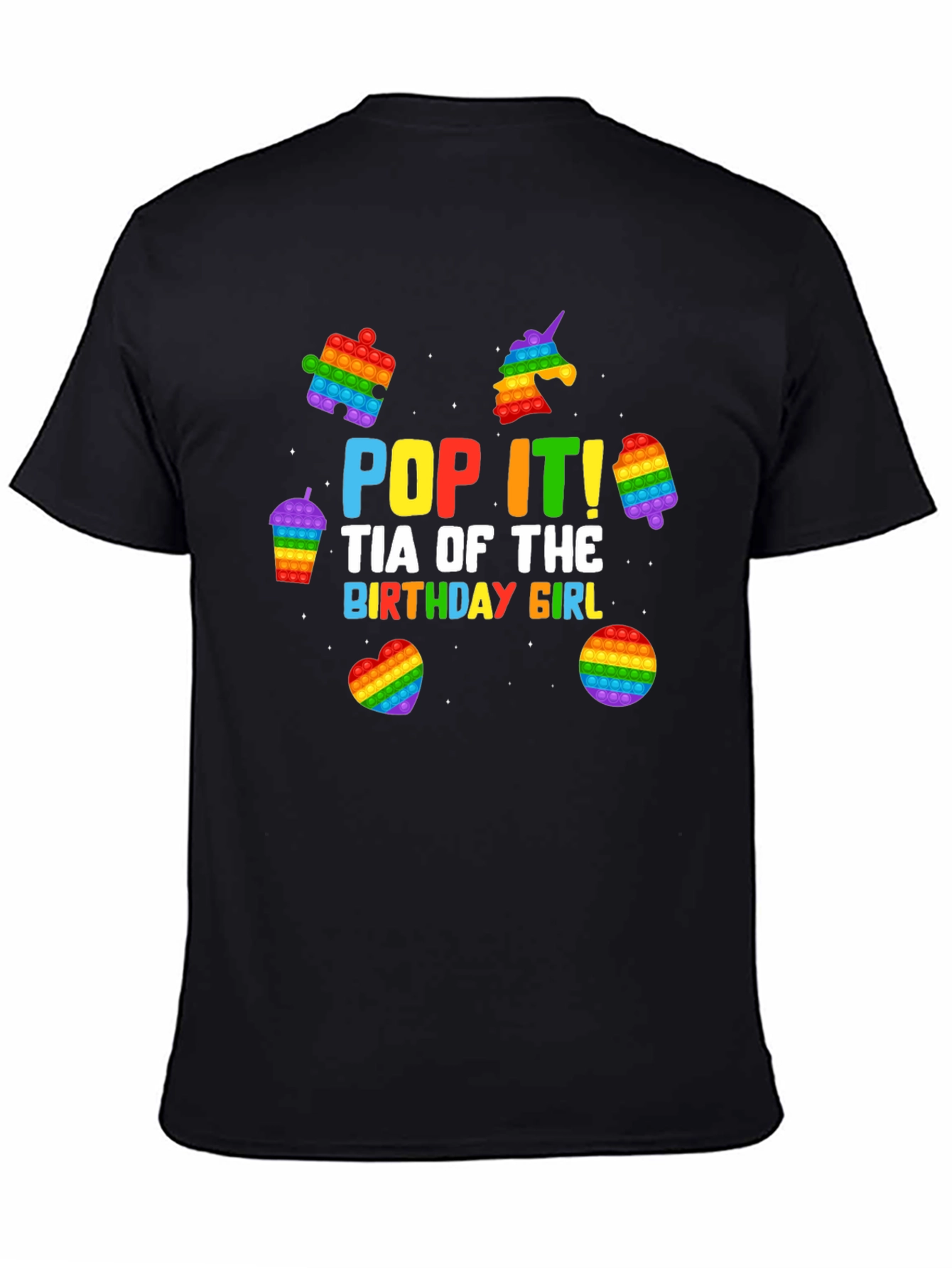 Pop It Birthday Girl Tee