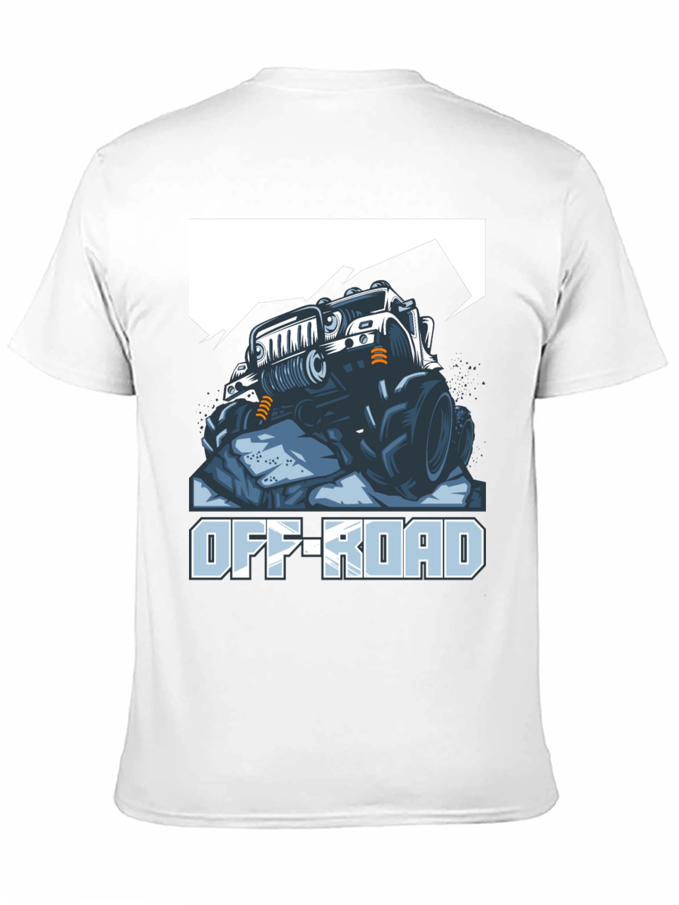 Off-Road Truck Graphic Tee - Black Cotton