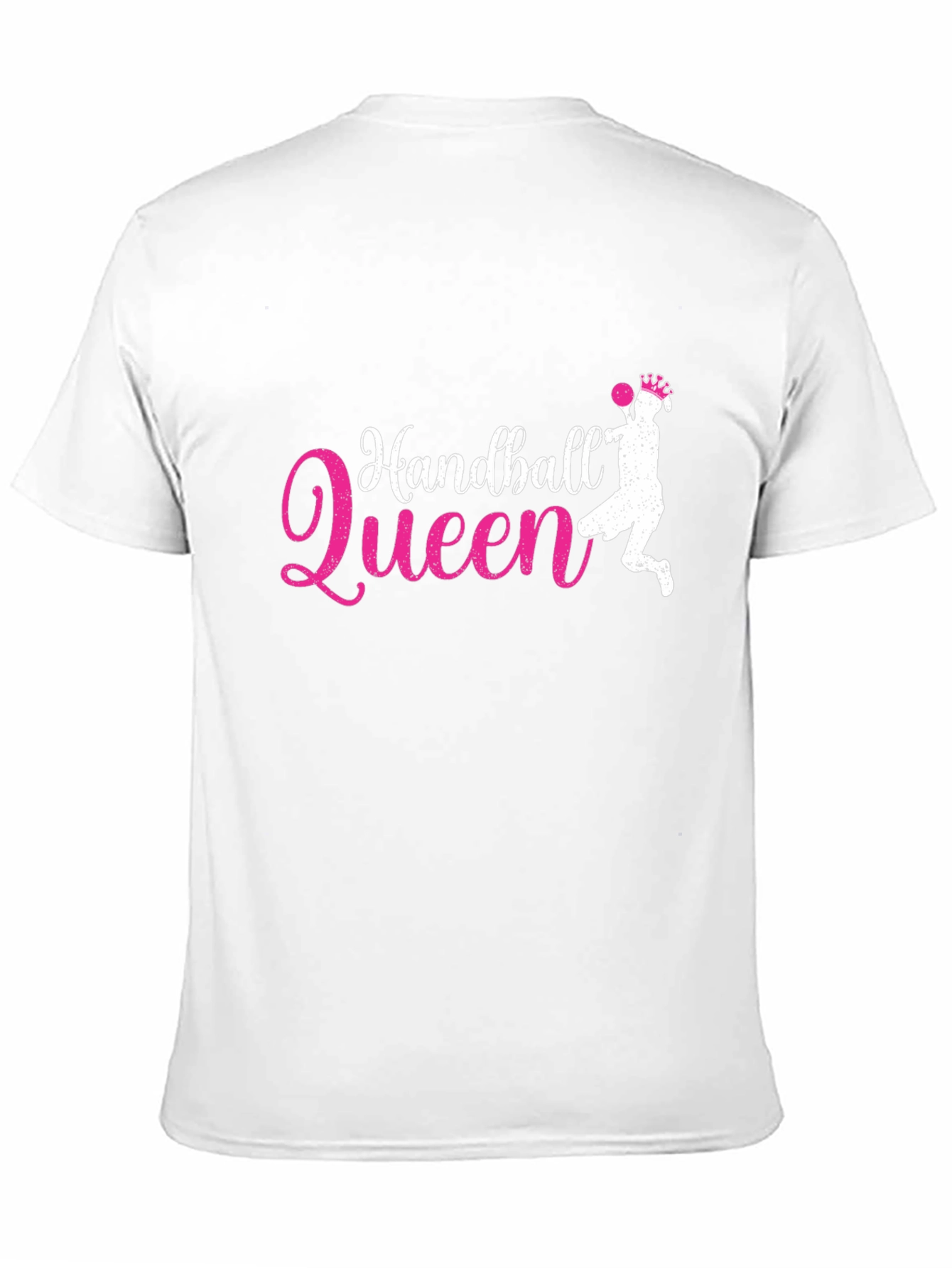 Handball Queen Black Graphic T-Shirt