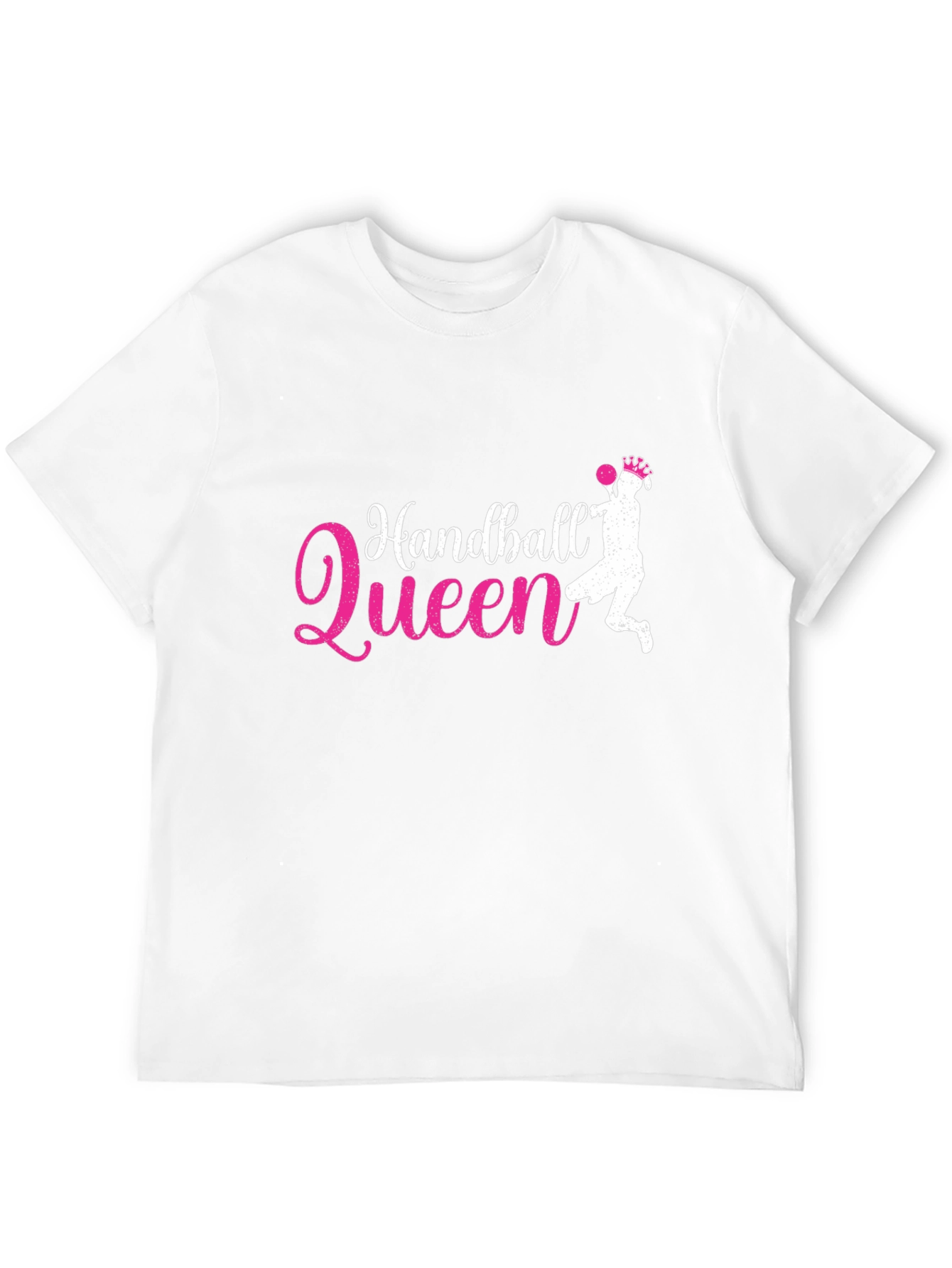 Handball Queen Black Graphic T-Shirt