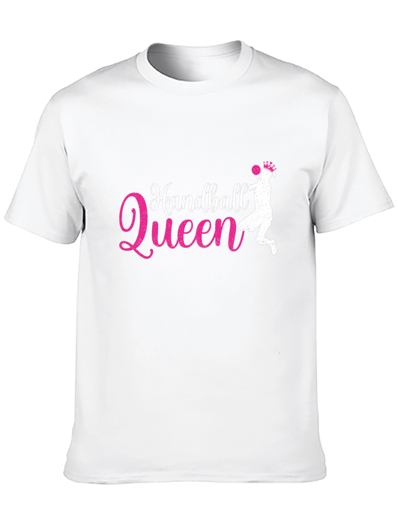Handball Queen Black Graphic T-Shirt