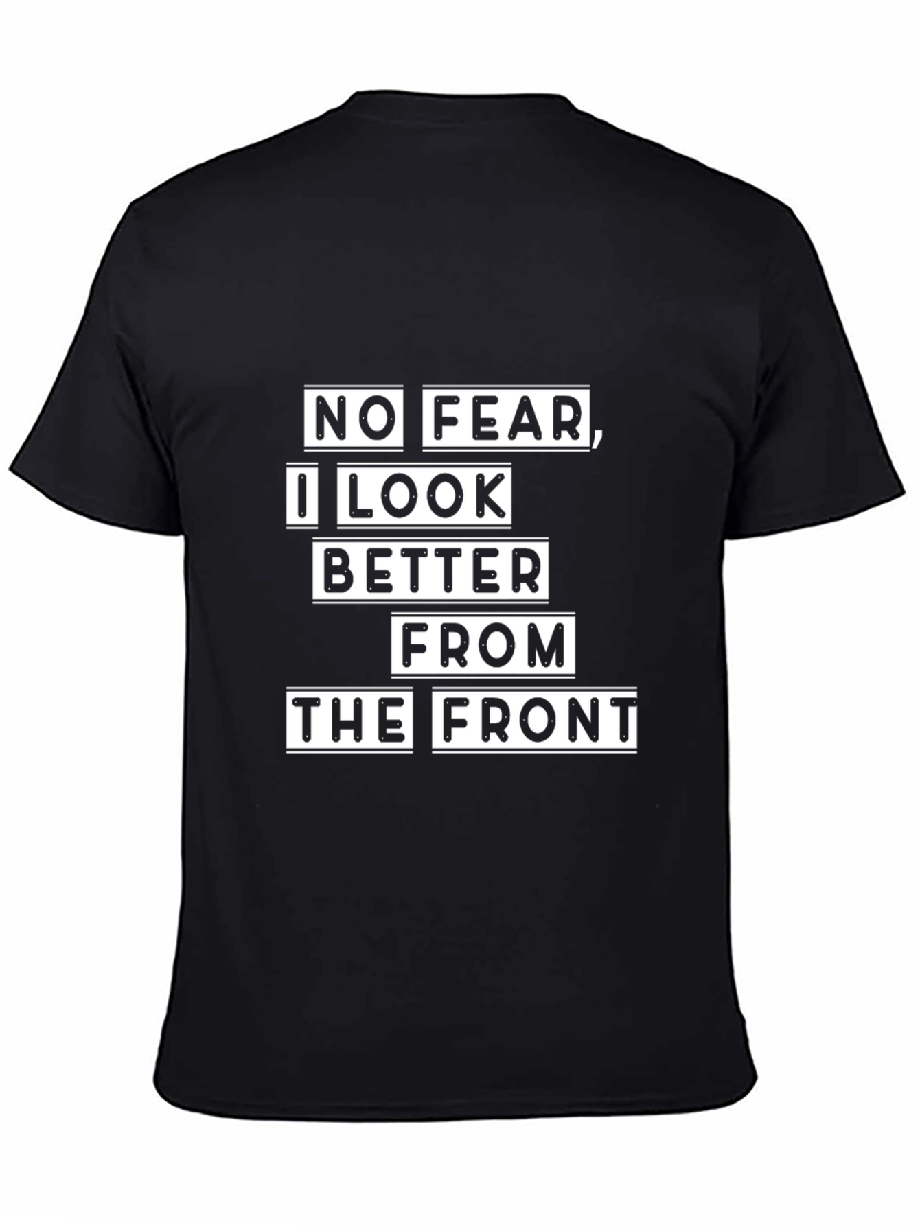 Funny No Fear Graphic T-Shirt
