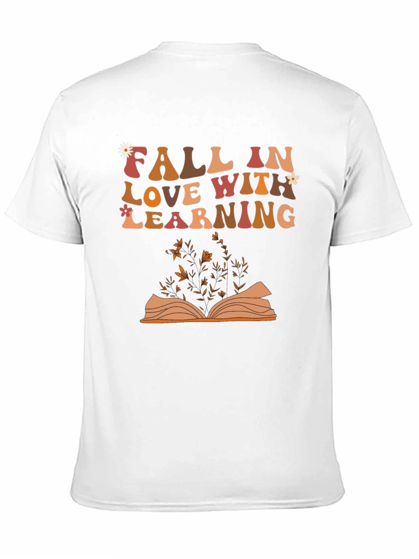 Fall In Love With Learning Graphic T-Shirt