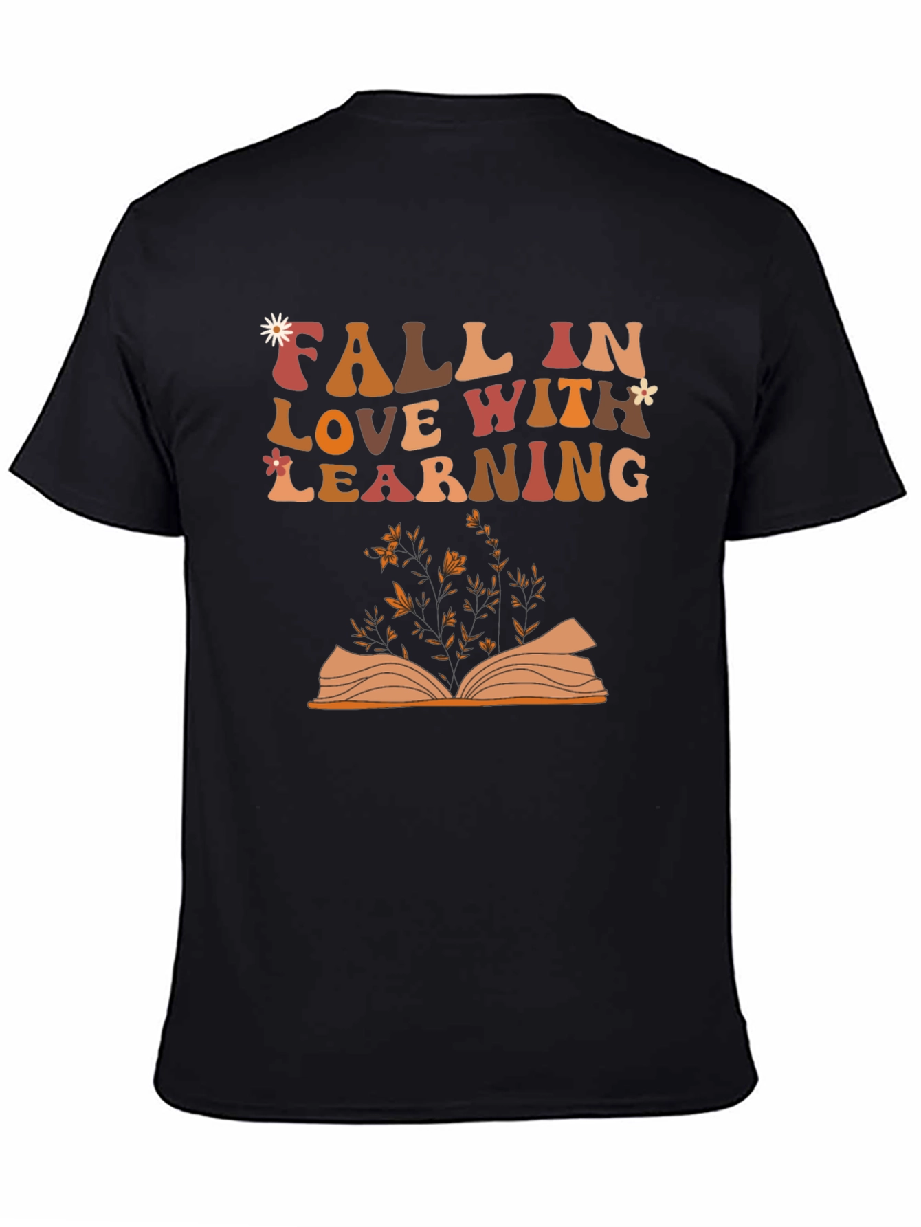 Fall In Love With Learning Graphic T-Shirt