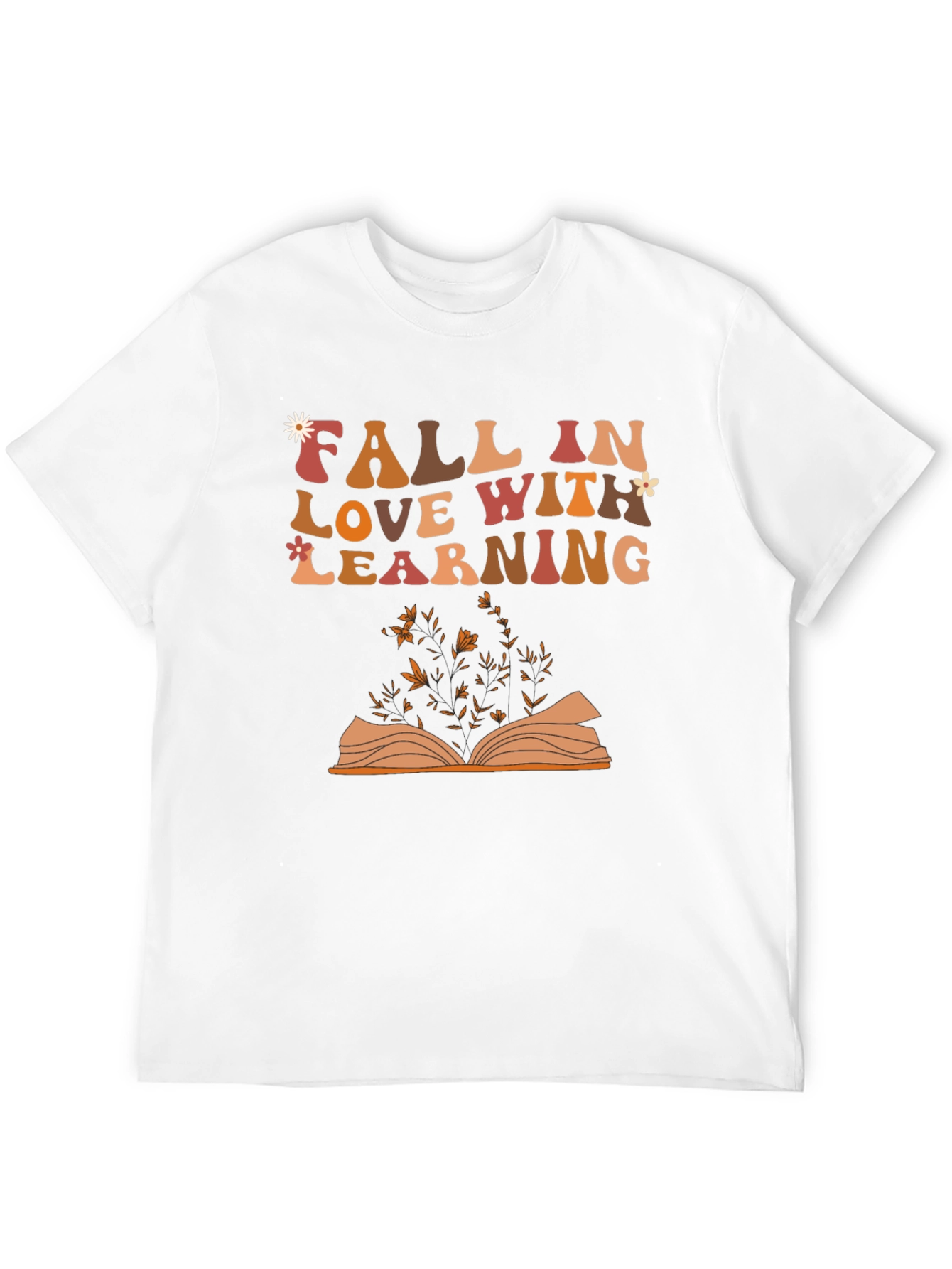 Fall In Love With Learning Graphic T-Shirt