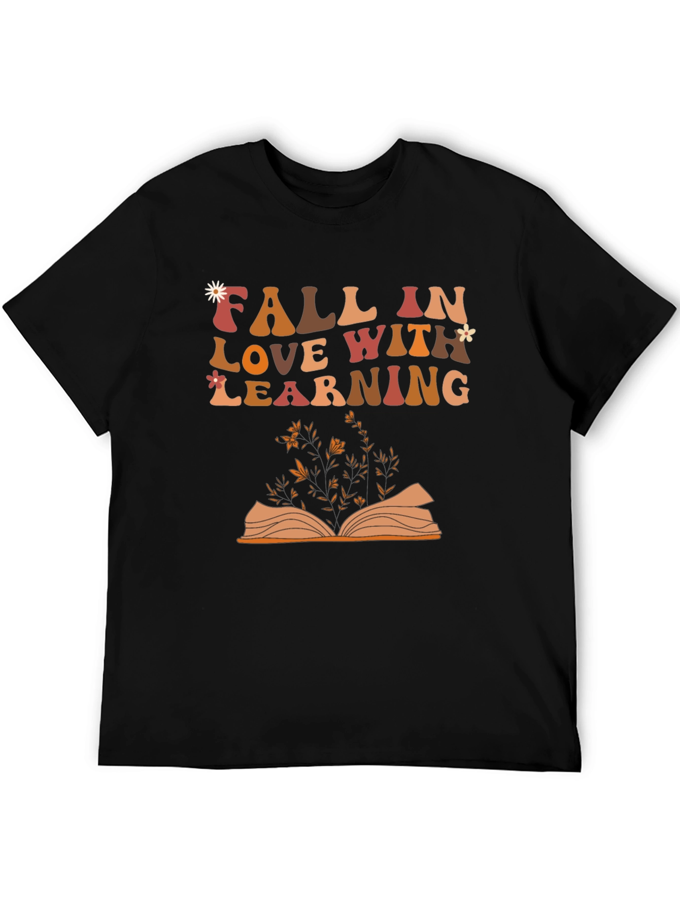 Fall In Love With Learning Graphic T-Shirt