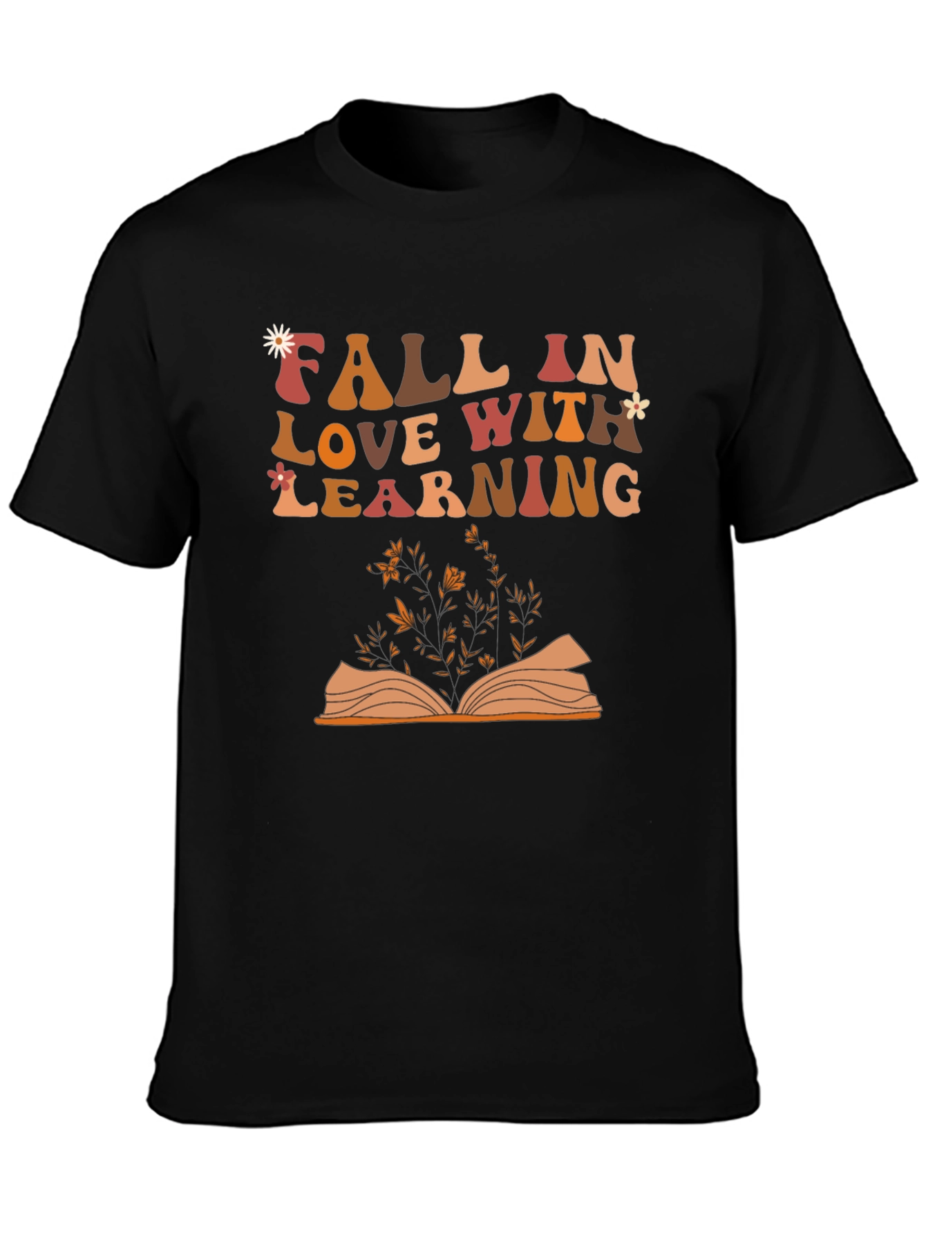 Fall In Love With Learning Graphic T-Shirt