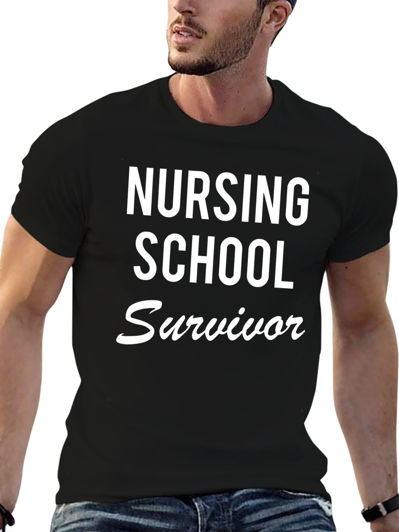 Nursing School Survivor Graphic Tee - Unisex
