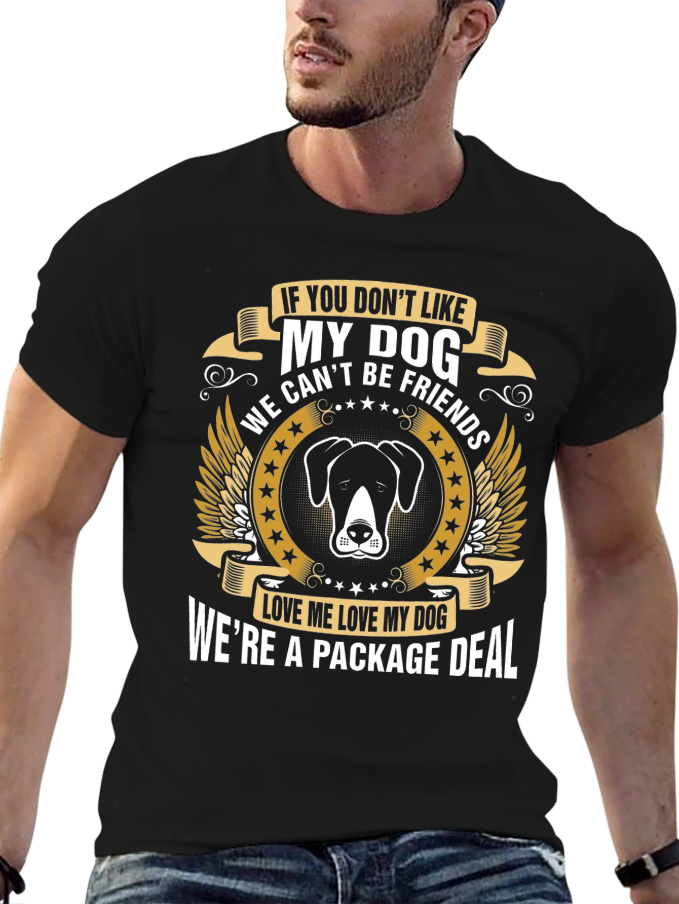 Dog Lover T-Shirt: Were a Package Deal