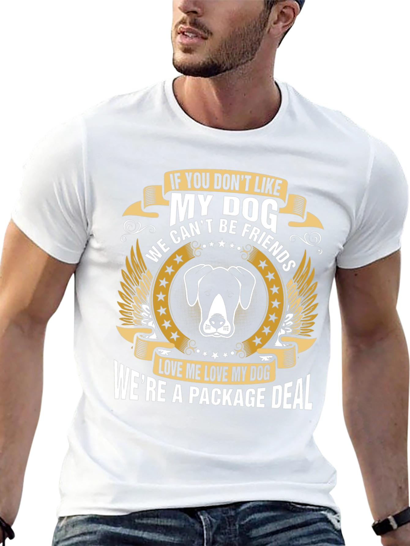 Dog Lover T-Shirt: Were a Package Deal