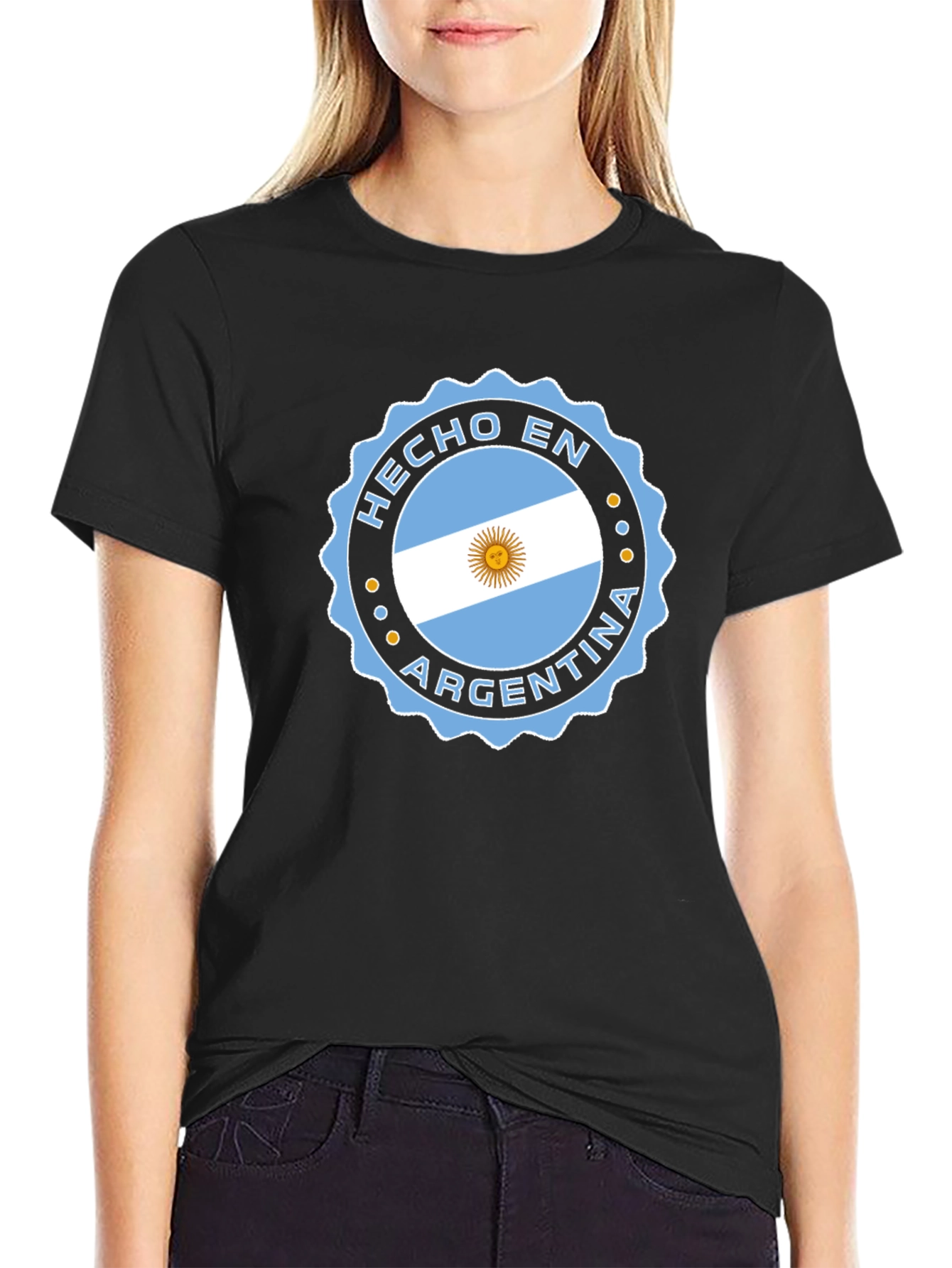 Argentina Flag T-Shirt - Hecho En Argentina Tee
