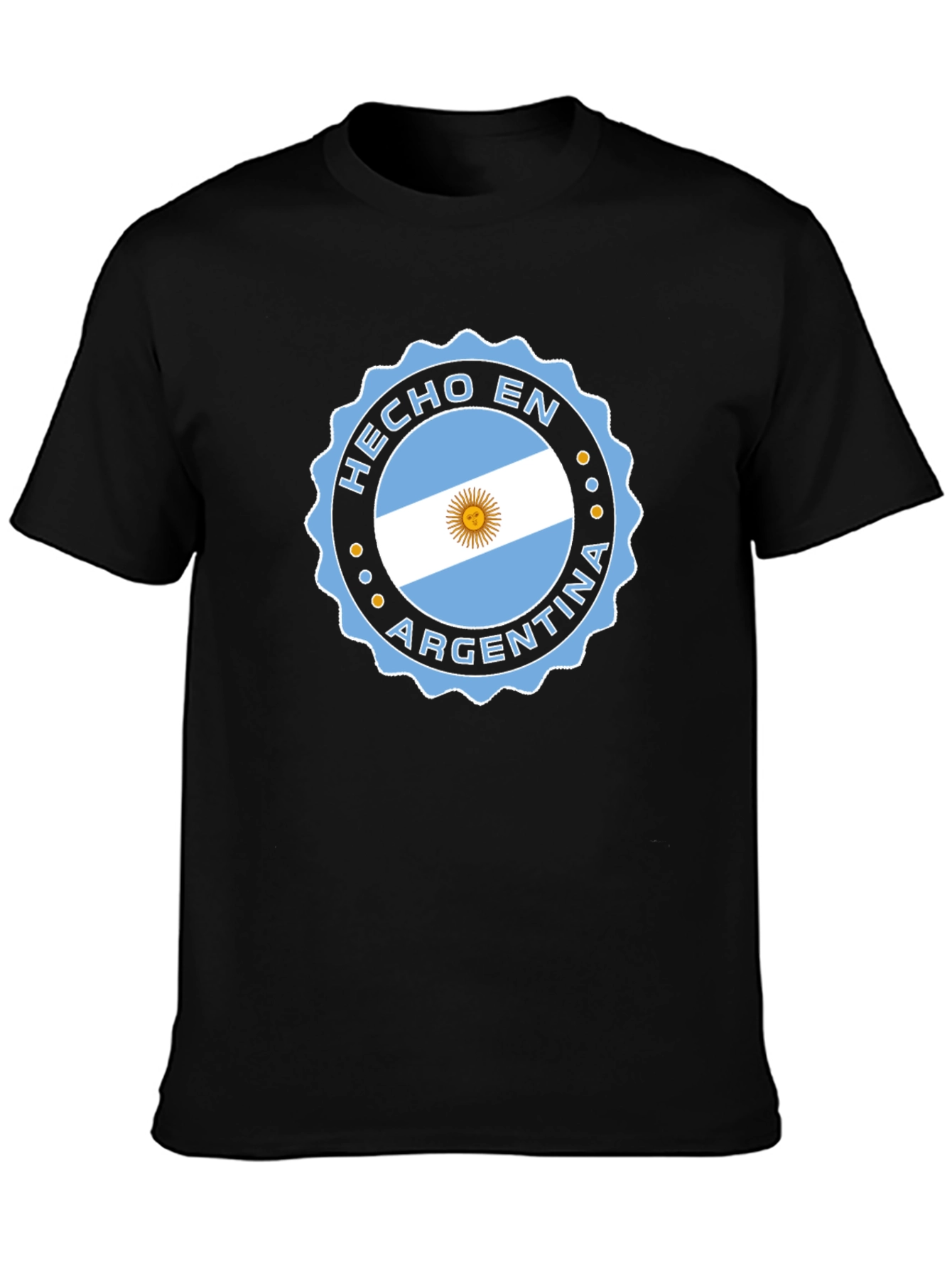 Argentina Flag T-Shirt - Hecho En Argentina Tee