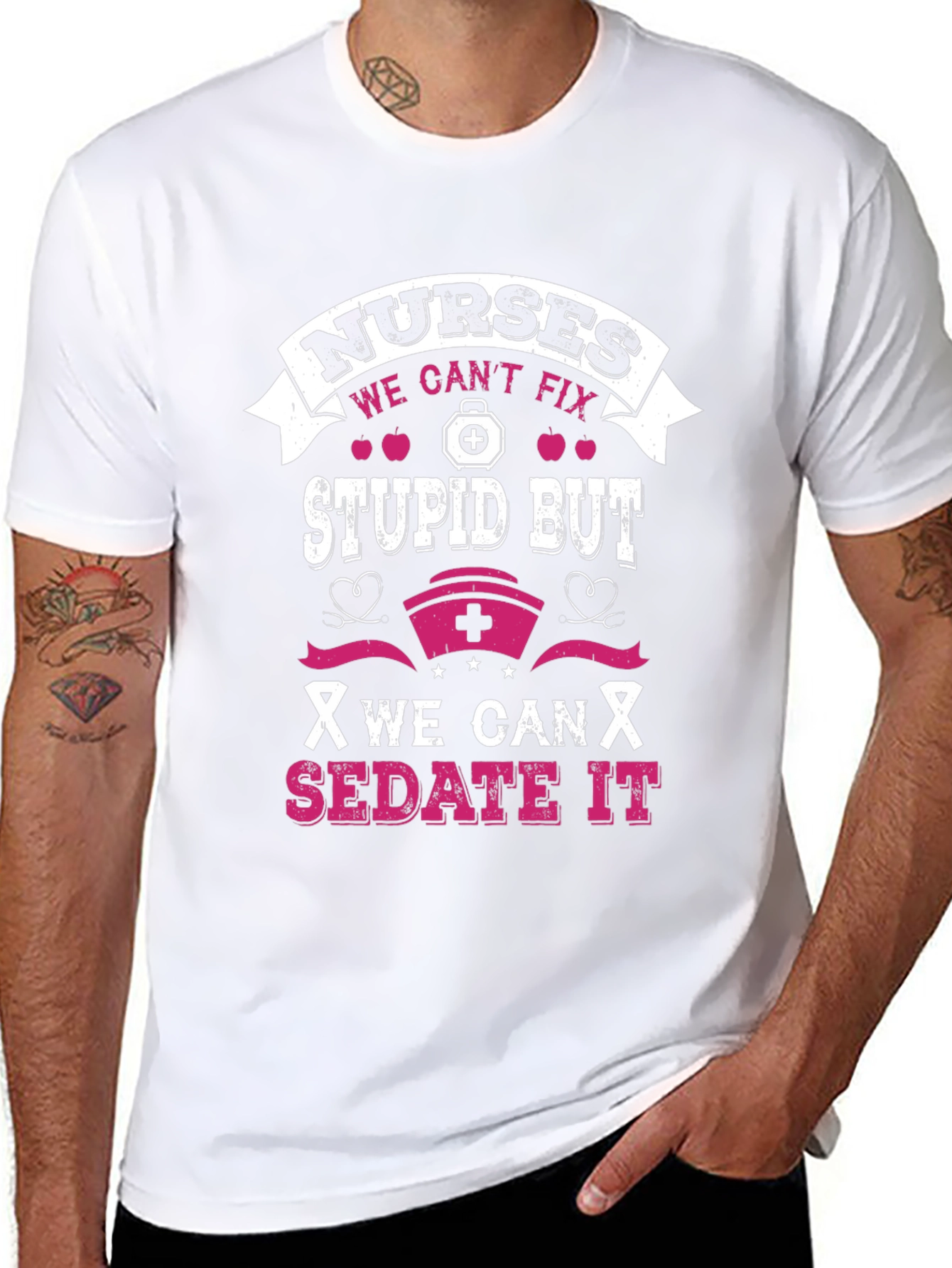Nurses Cant Fix Stupid T-Shirt