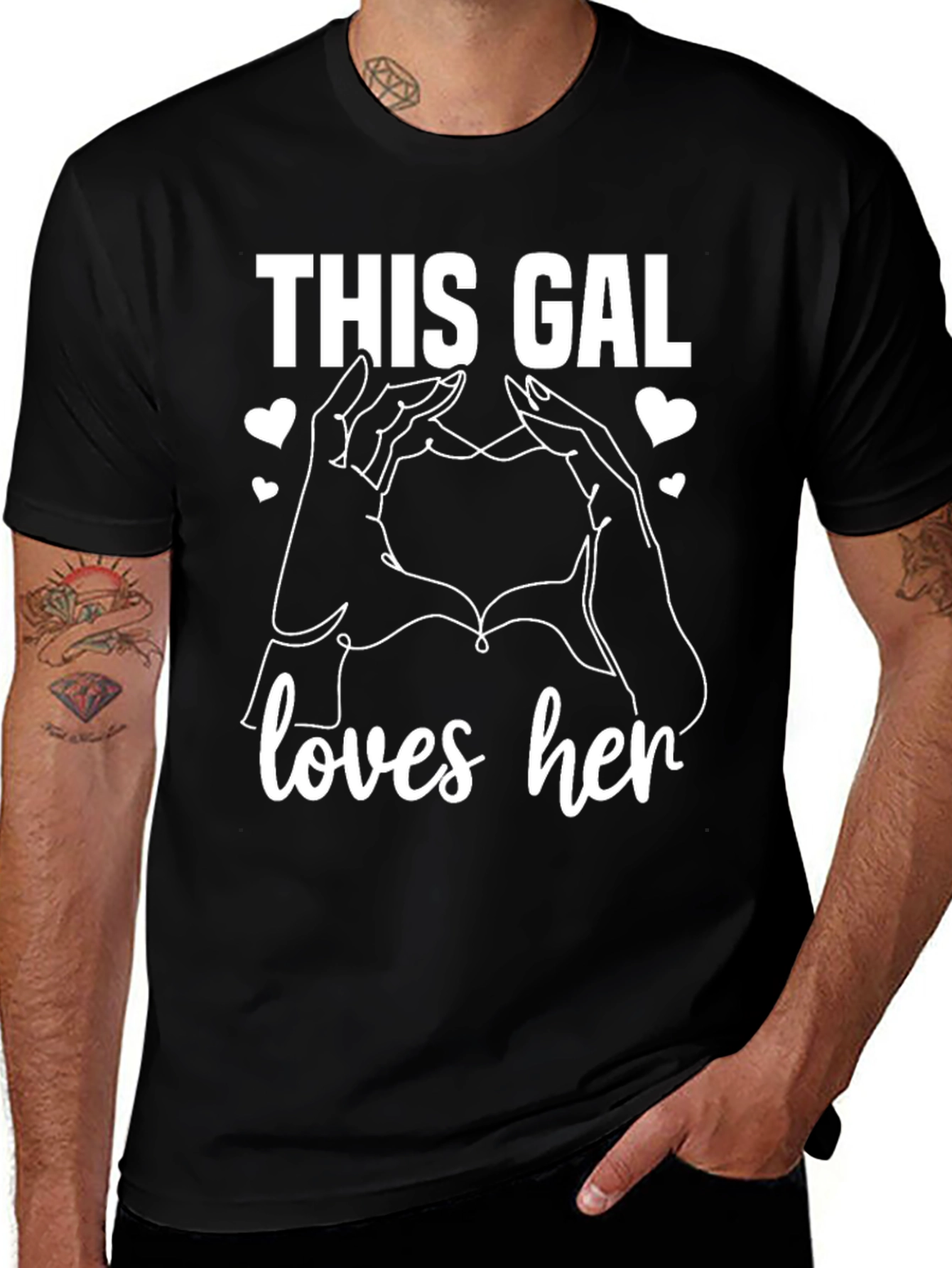 This Gal Loves Her - Graphic Tee