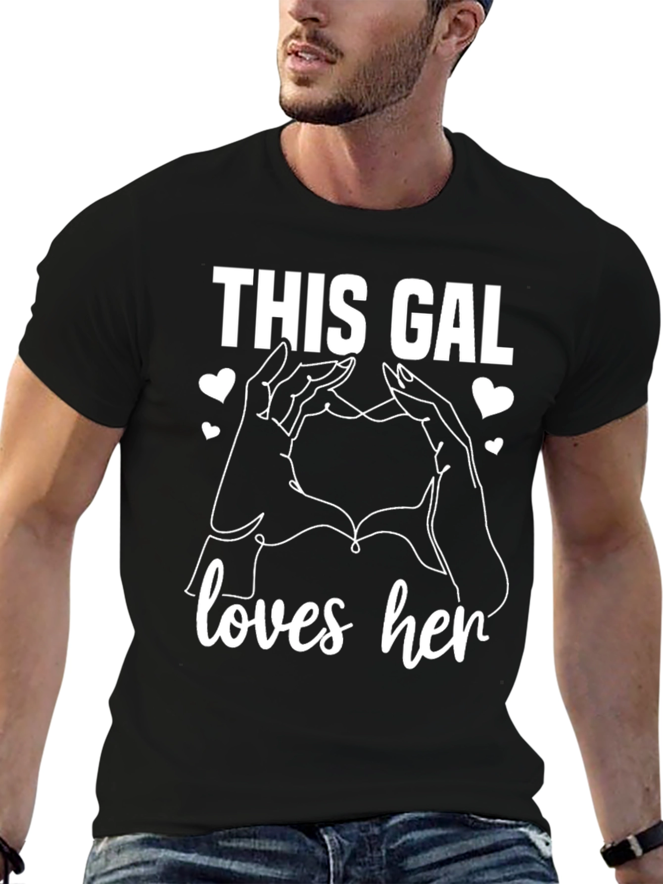 This Gal Loves Her - Graphic Tee