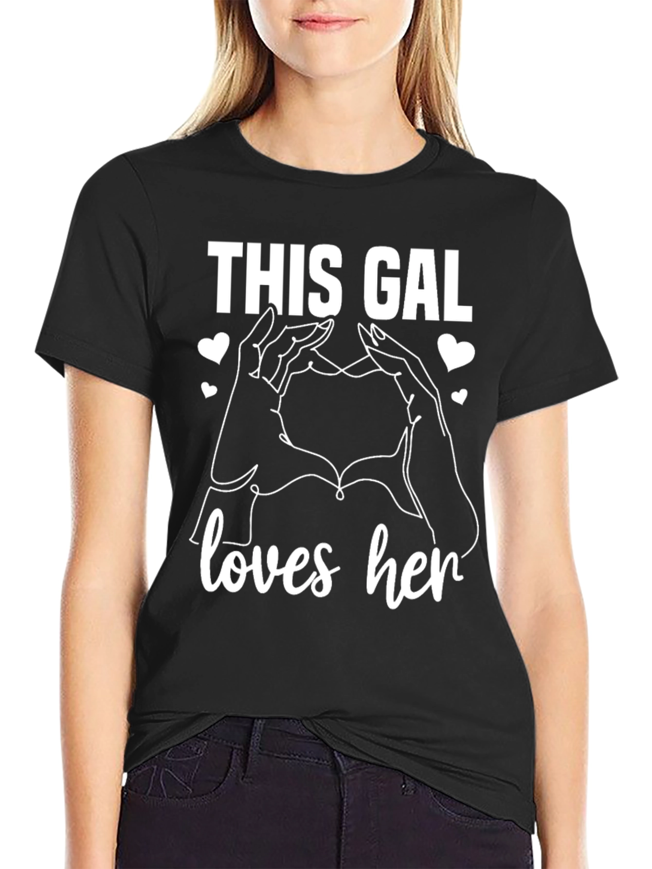 This Gal Loves Her - Graphic Tee