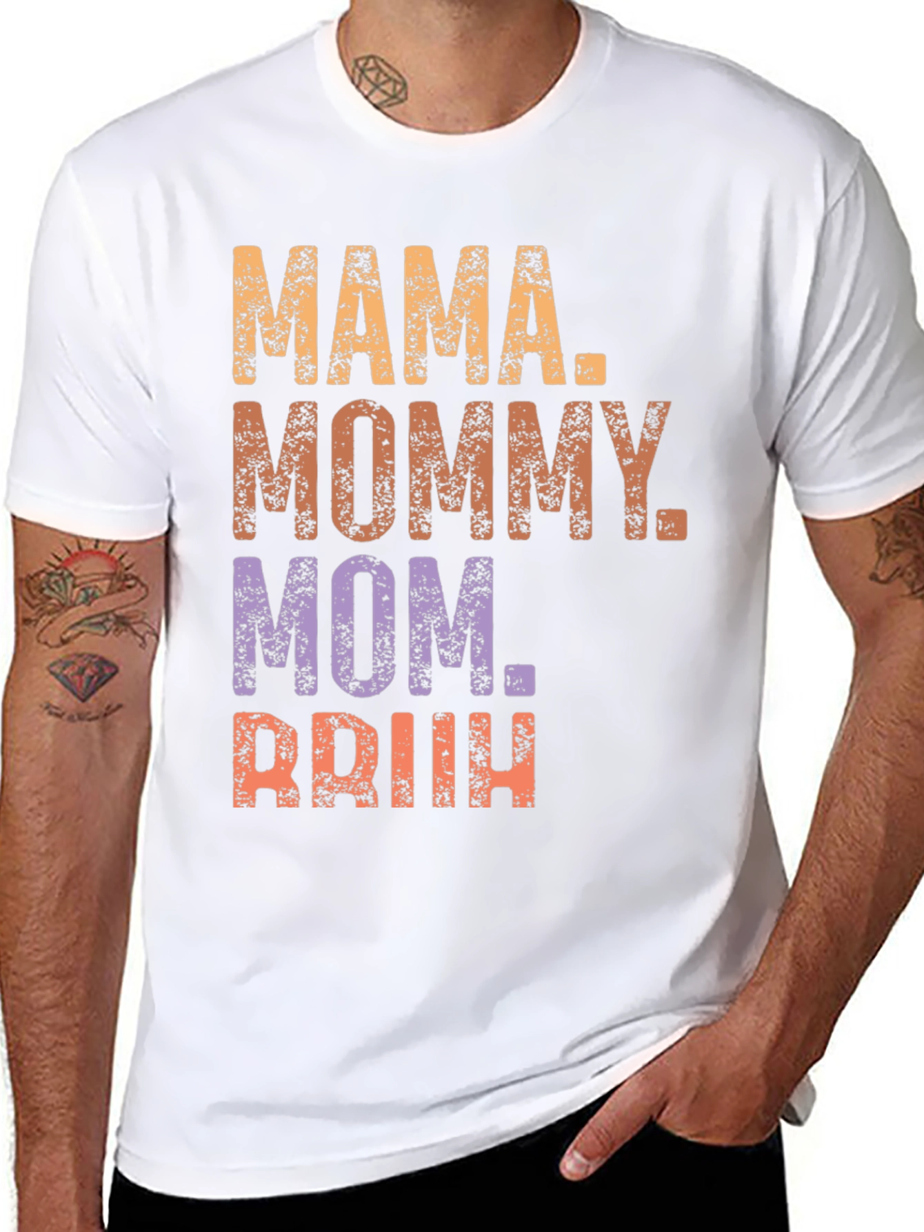 Mama Mommy Mom Briih T-Shirt