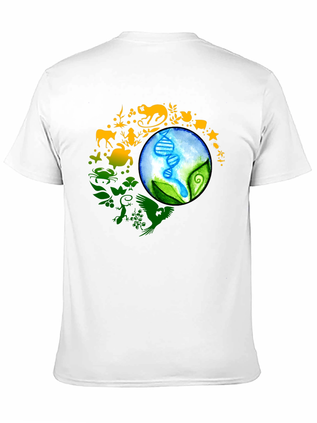 Natures Harmony Black T-Shirt