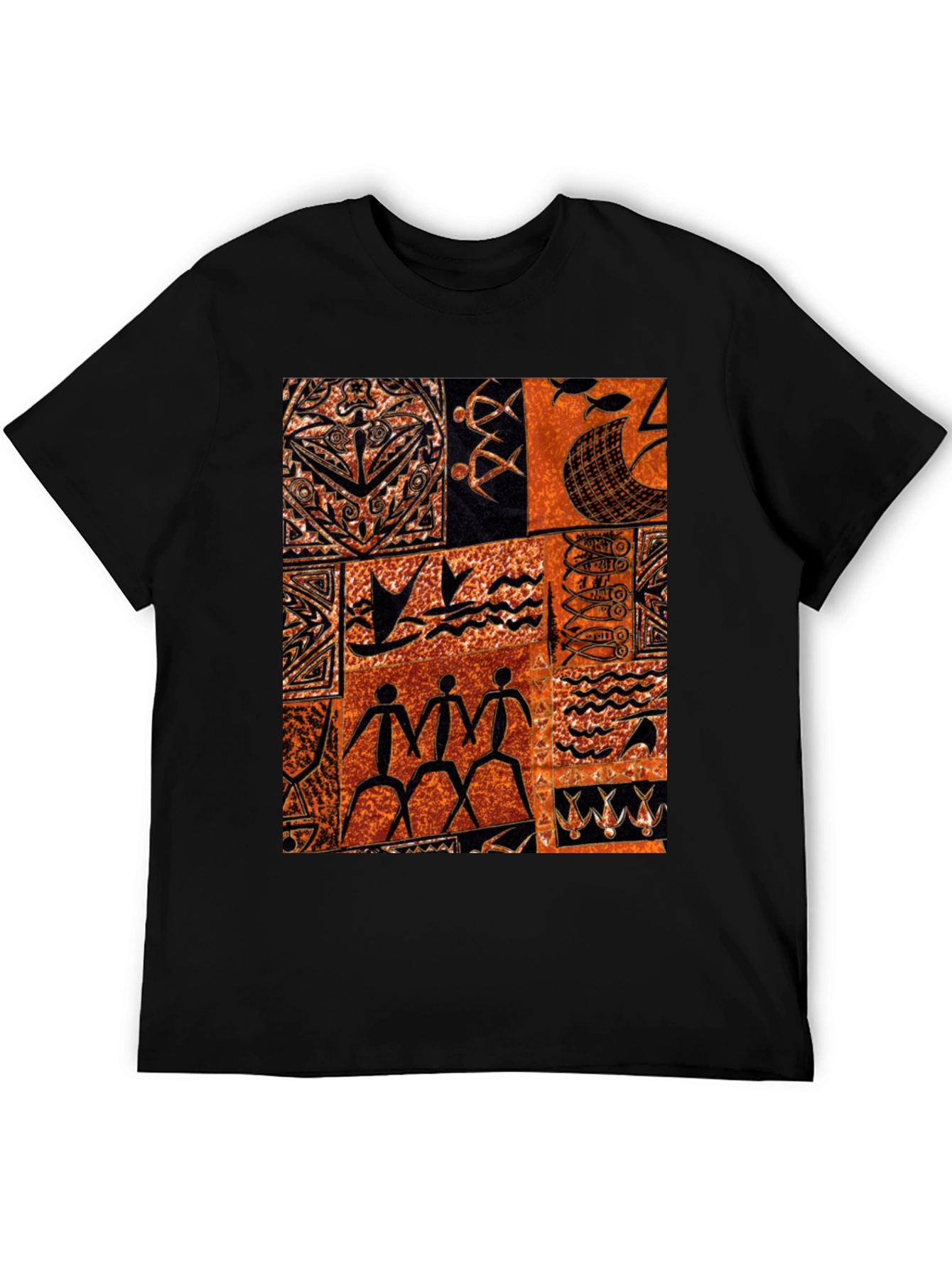 Tribal Pattern Tee - Unique Graphic Print