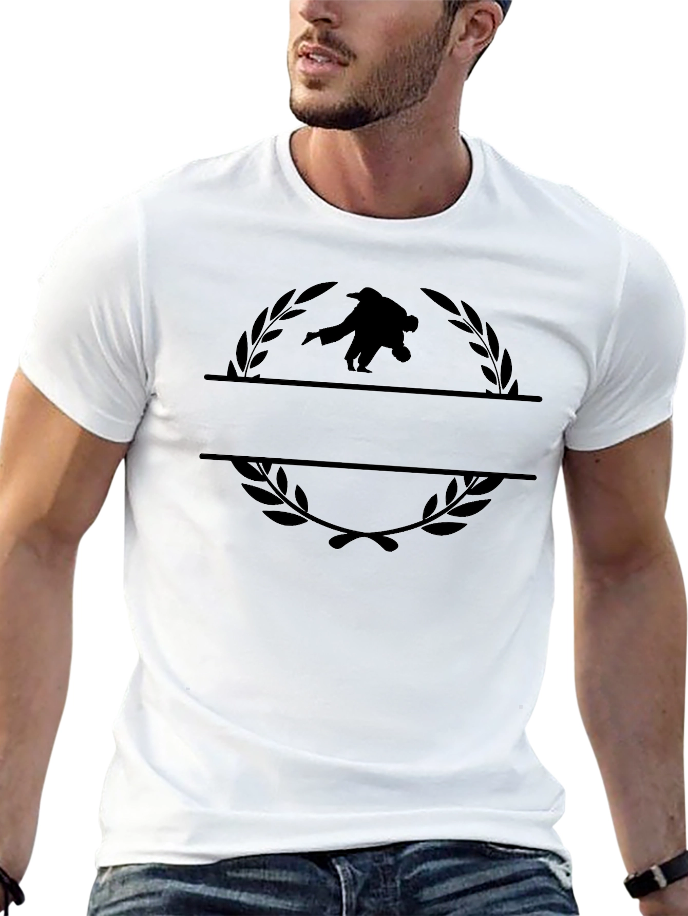 Wrestling Laurel T-Shirt