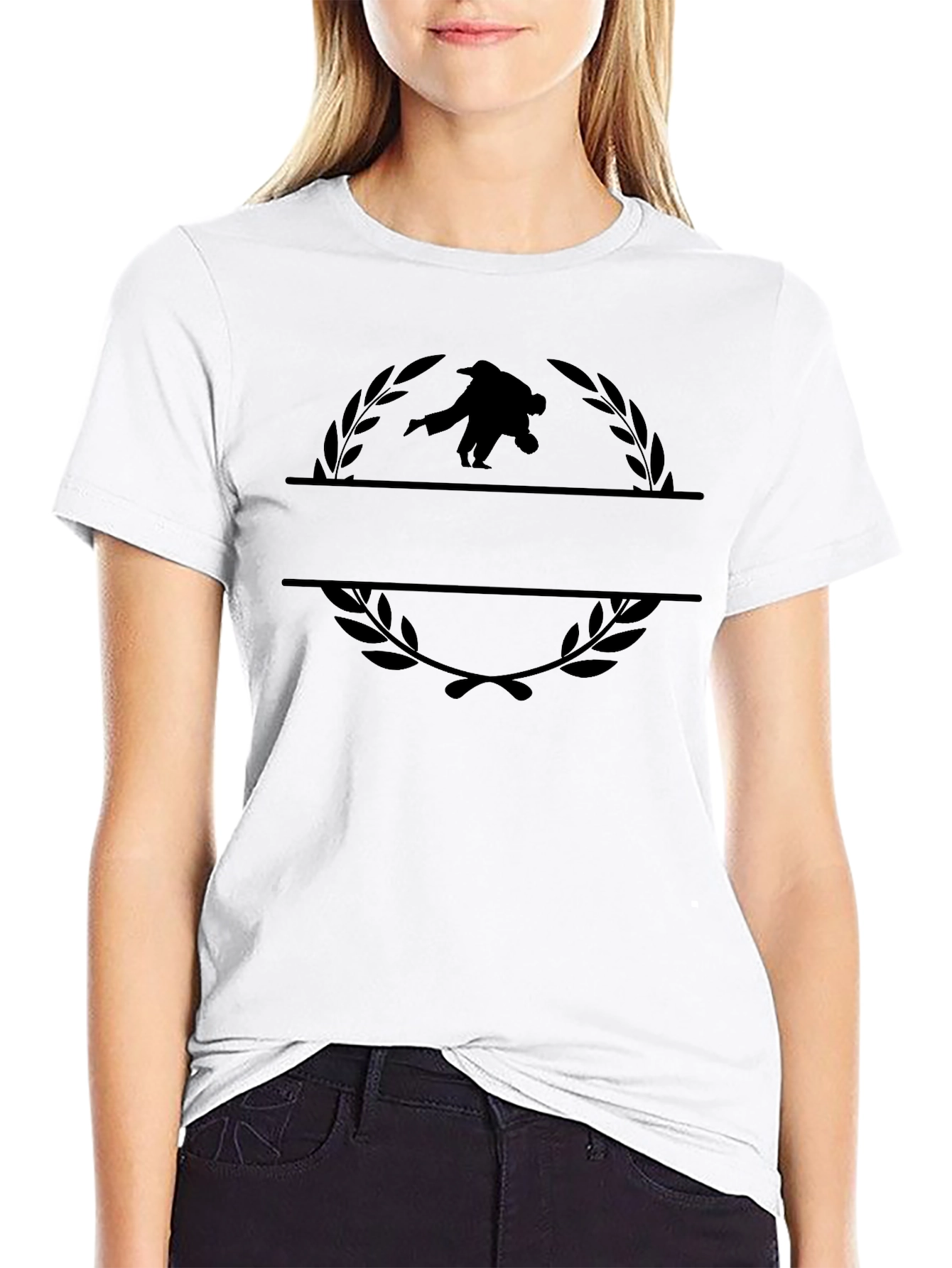 Wrestling Laurel T-Shirt