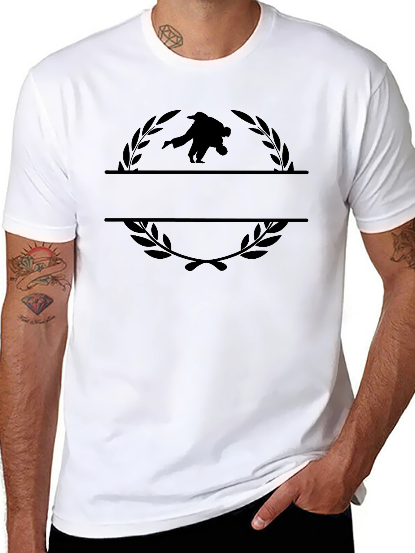 Wrestling Laurel T-Shirt