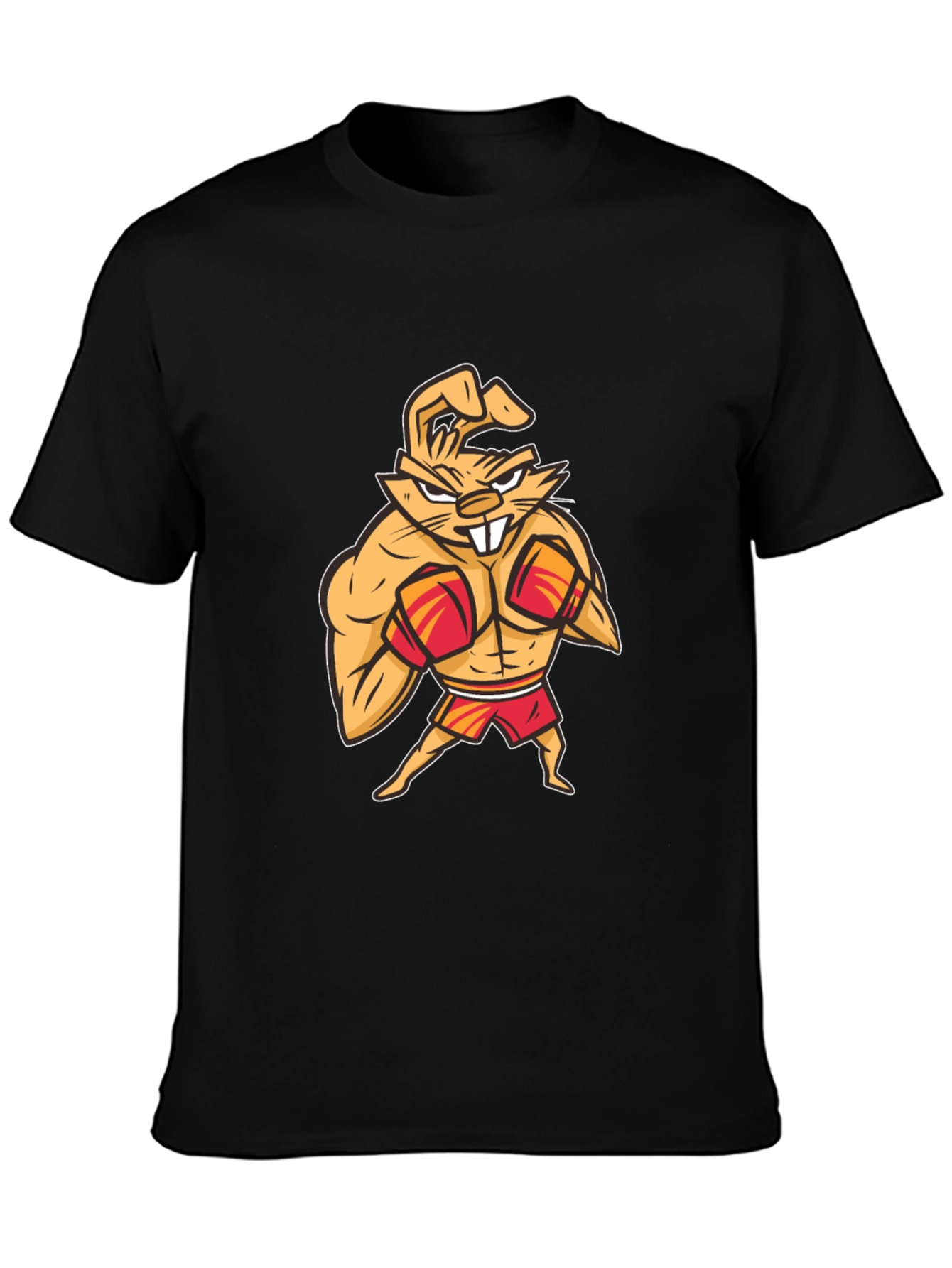 Boxing Bunny T-Shirt - Funny Cartoon Tee