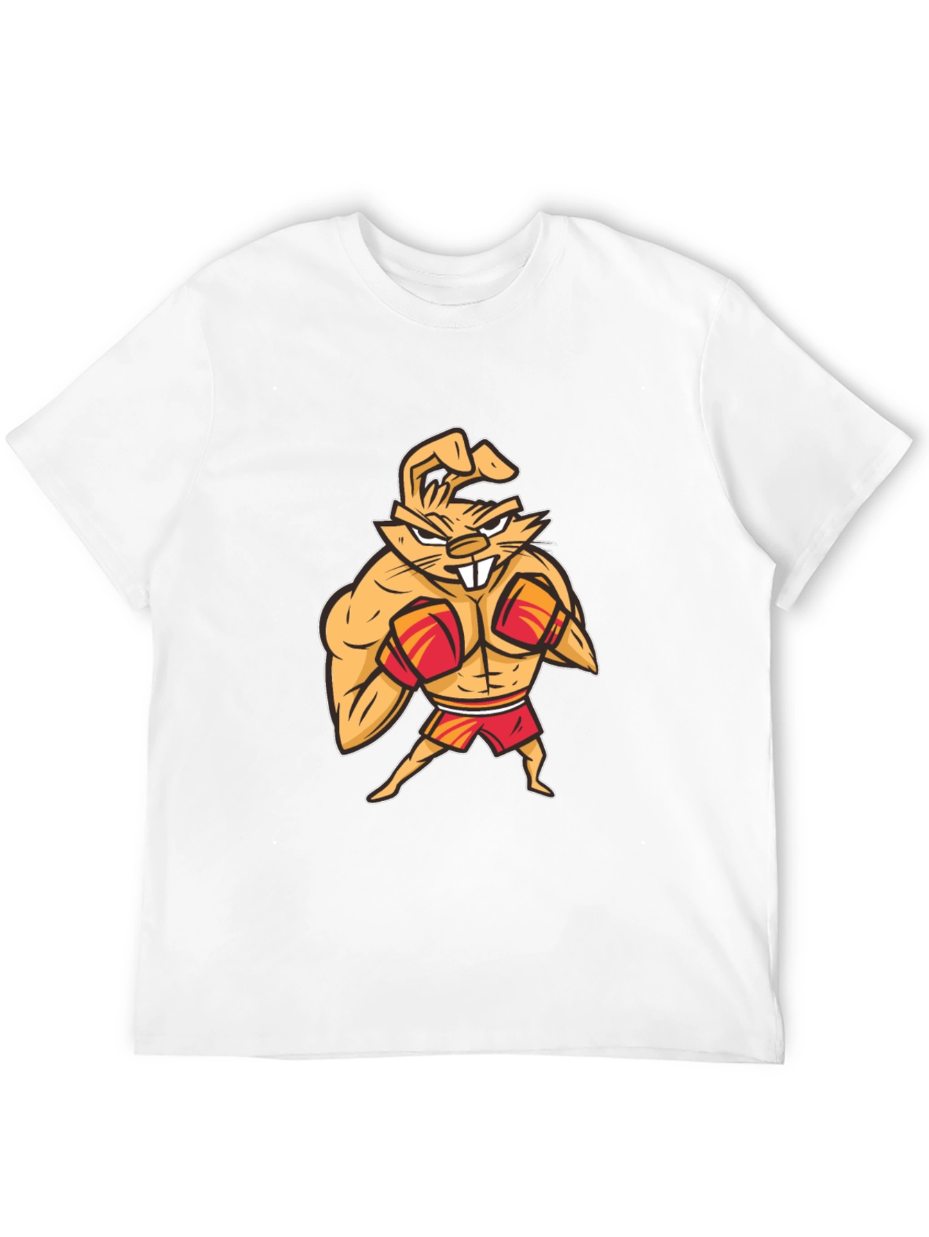 Boxing Bunny T-Shirt - Funny Cartoon Tee