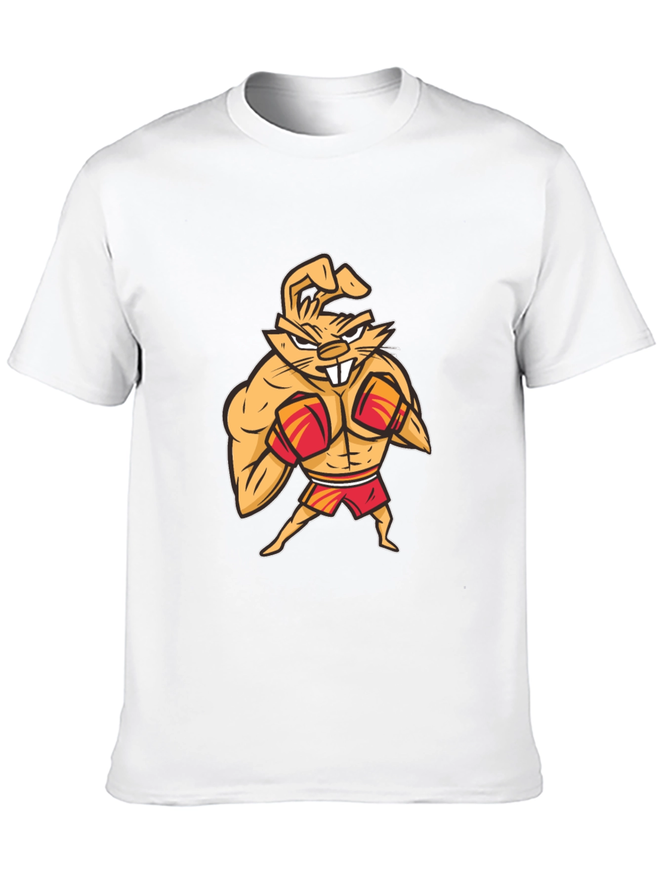 Boxing Bunny T-Shirt - Funny Cartoon Tee