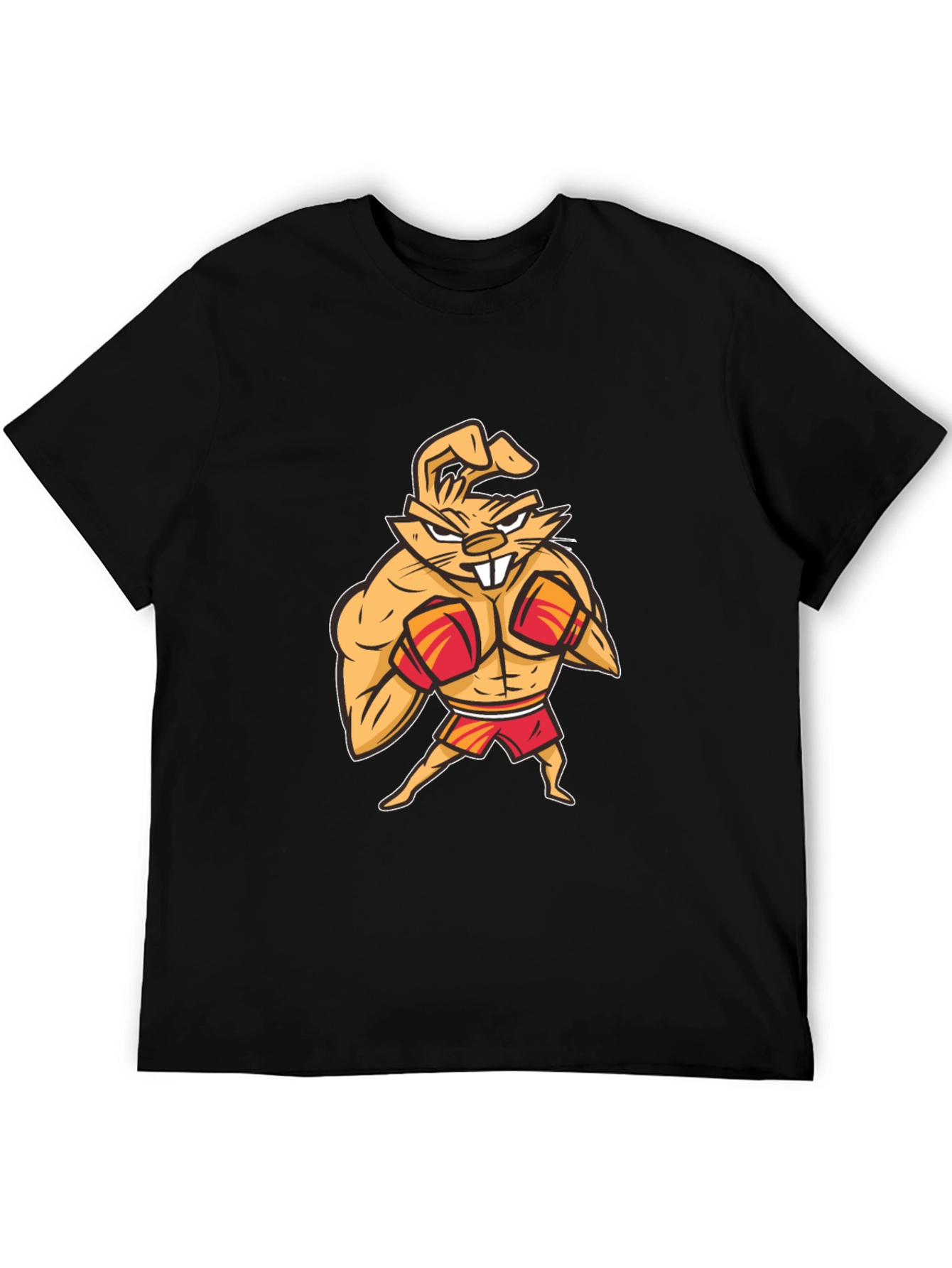 Boxing Bunny T-Shirt - Funny Cartoon Tee